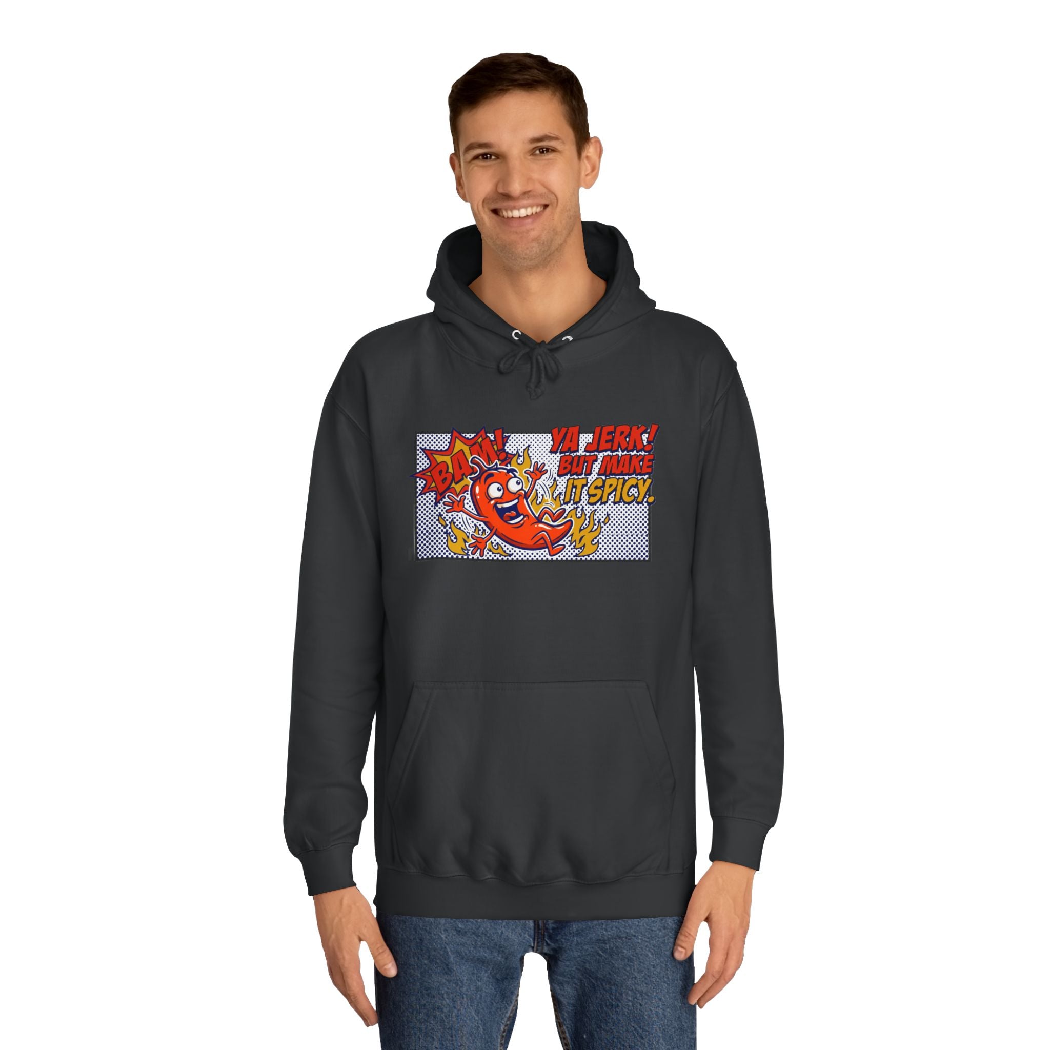 Unc's Table Ya Jerk Pepper Comic Tee — Hoodie