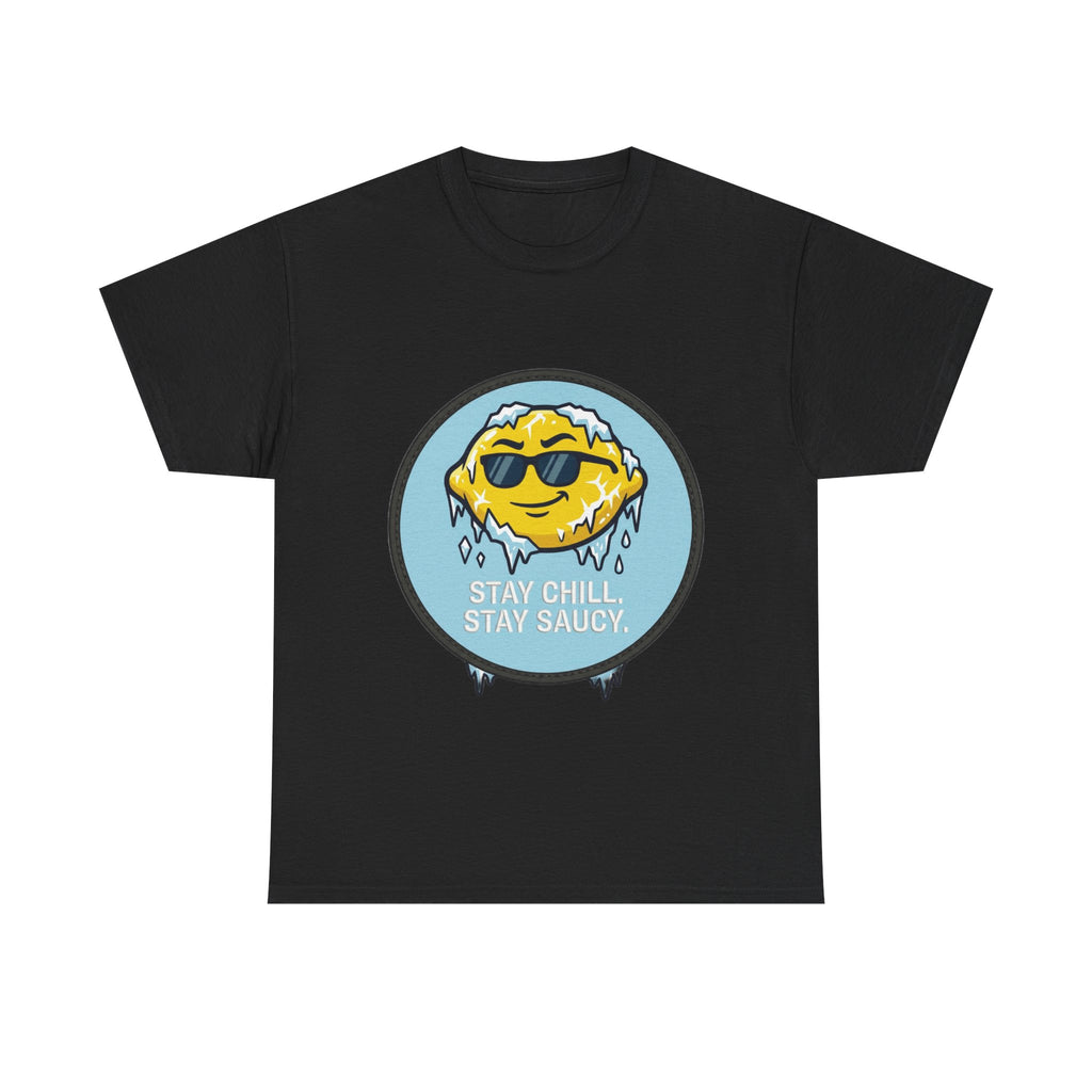 Unc's Table: Stay Chill, Stay Saucy Patch — T-Shirt
