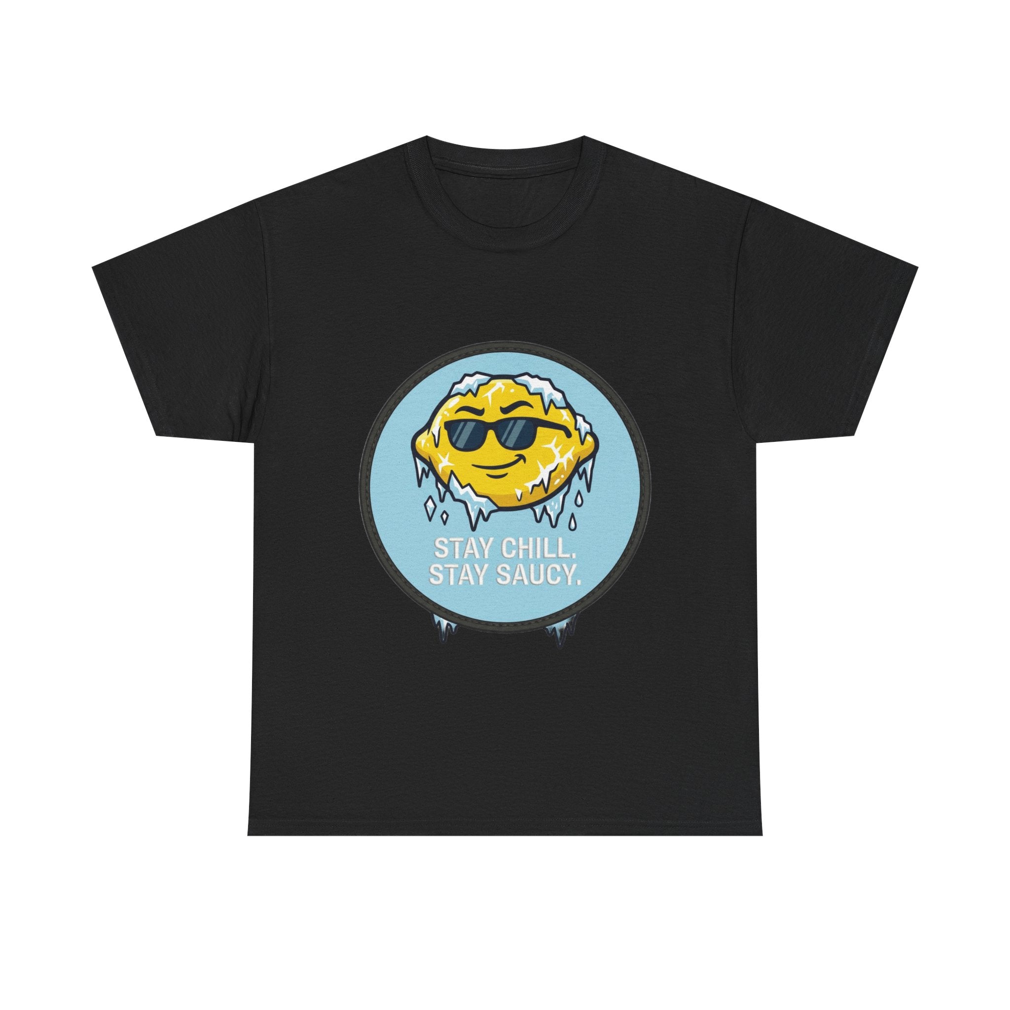Unc's Table: Stay Chill, Stay Saucy Patch — T-Shirt