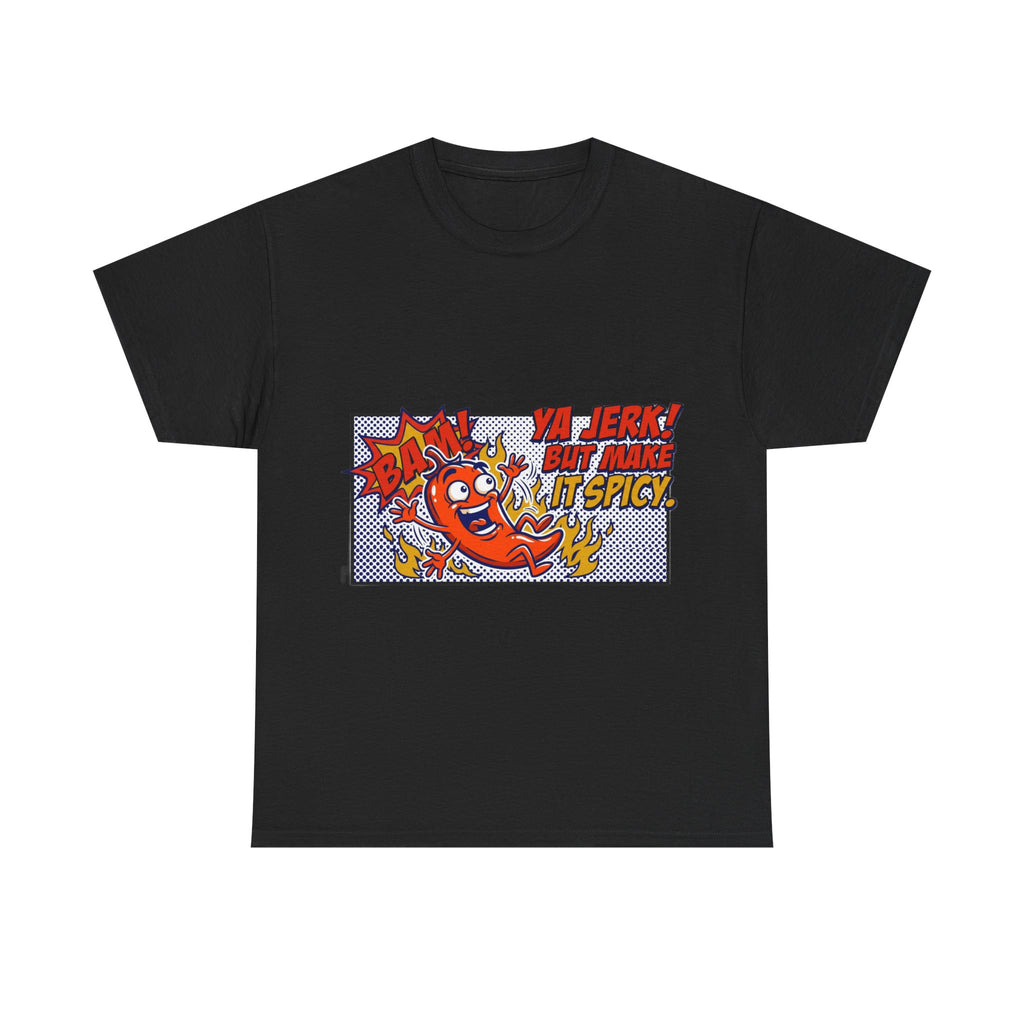 Unc's Table Ya Jerk Pepper Comic Tee — T-Shirt