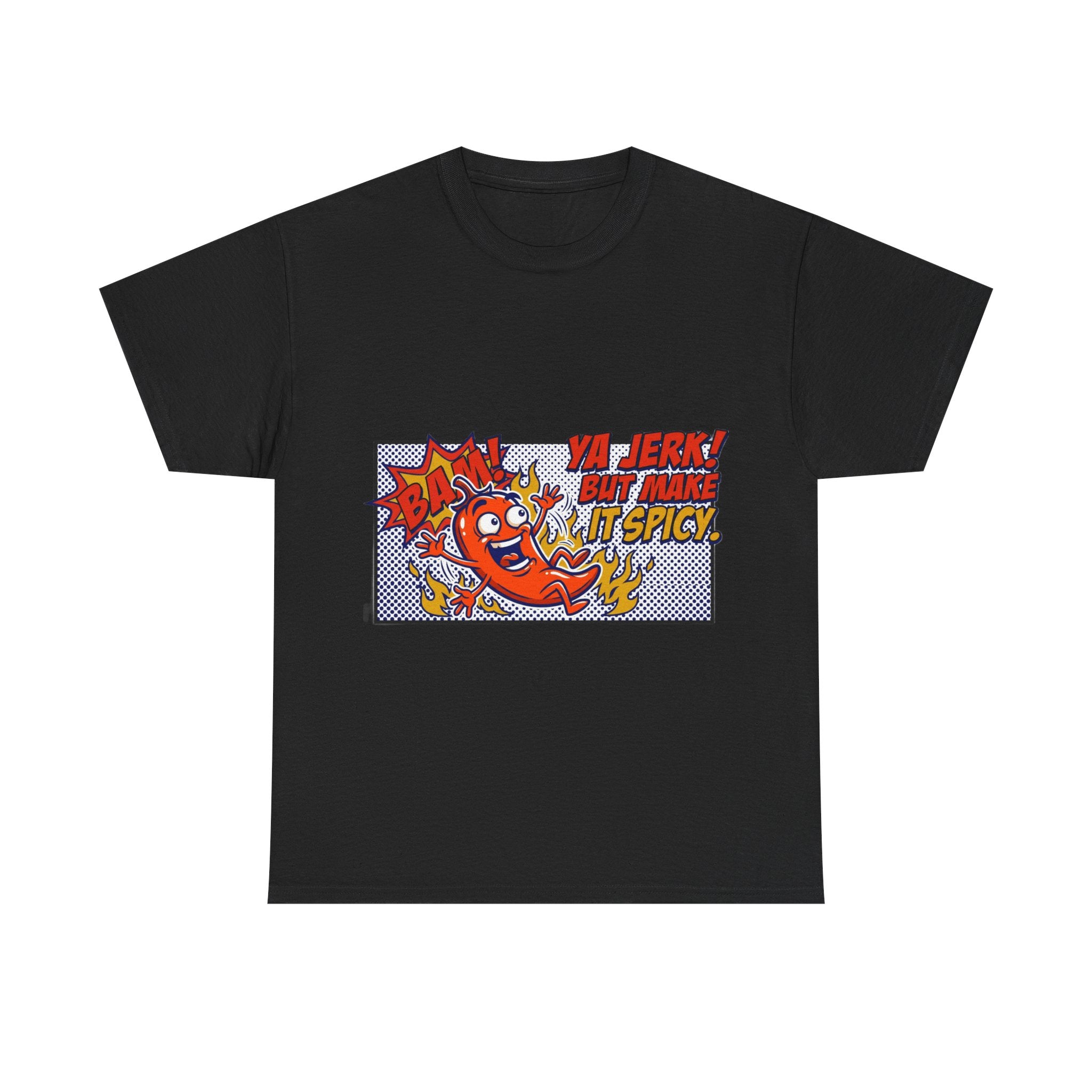 Unc's Table Ya Jerk Pepper Comic Tee — T-Shirt