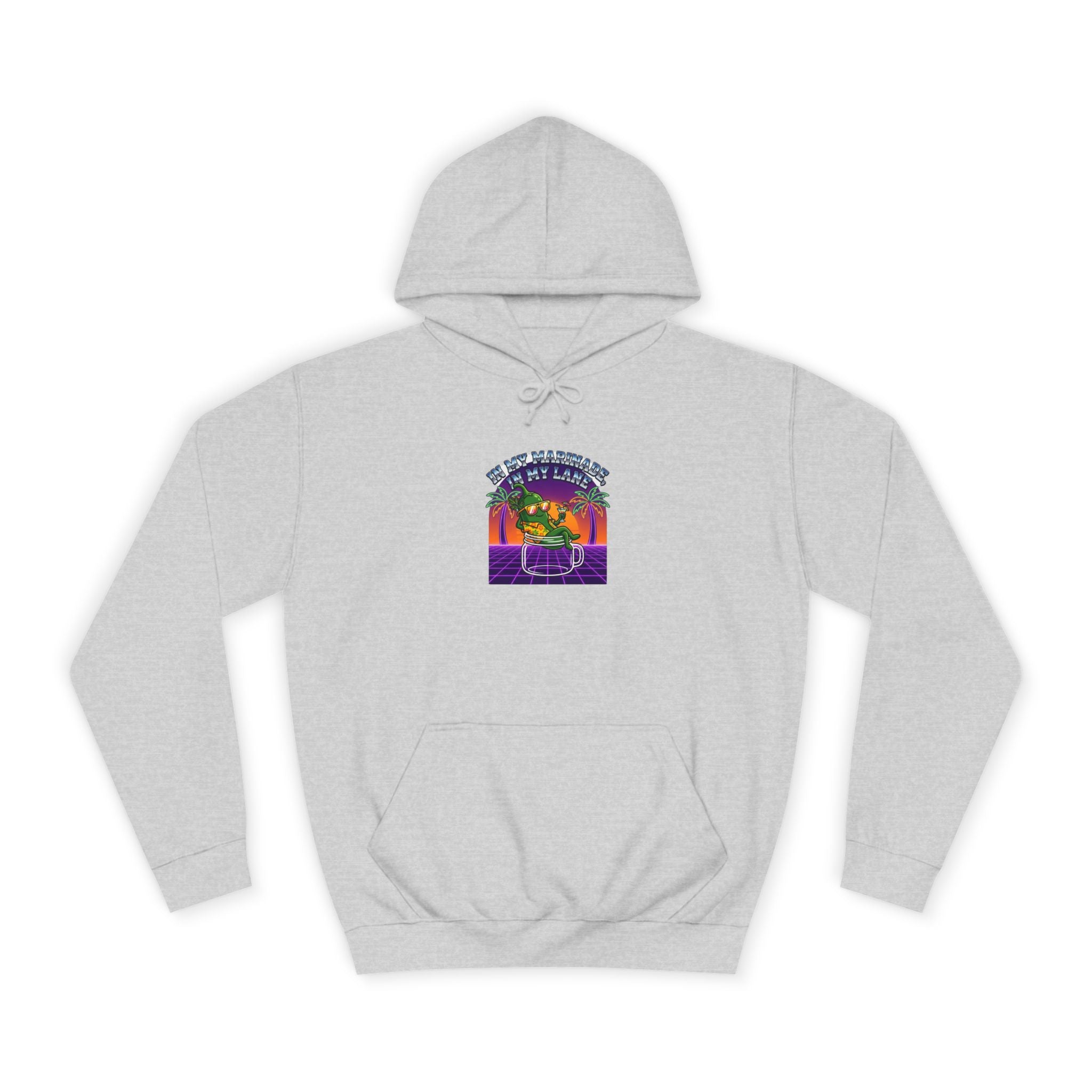Unc's Table Jalapeno Dill "In My Lane" Vaporwave Tee — Hoodie