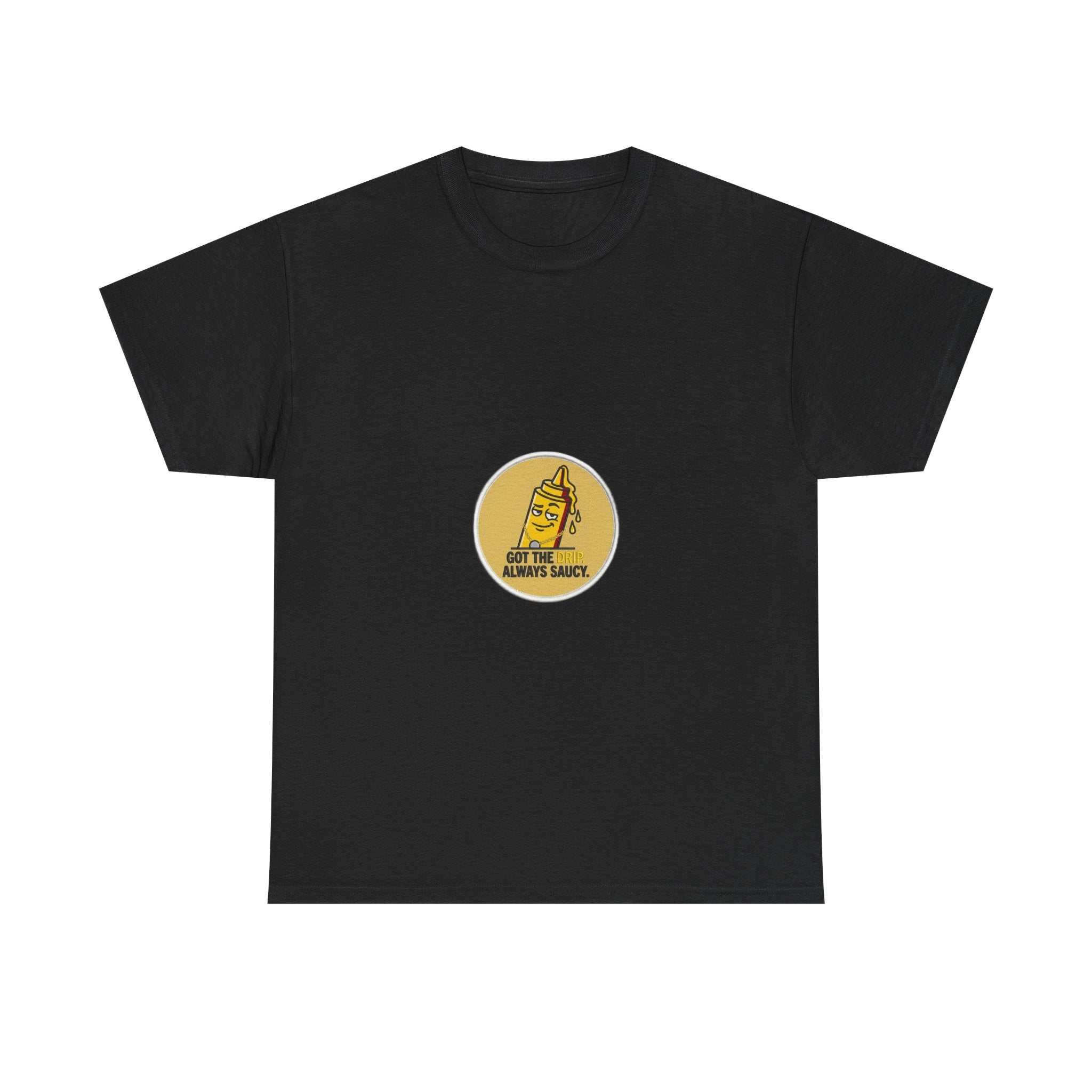 Unc's Table Mustarrdd Bottle Got The Drip Patch — T-Shirt
