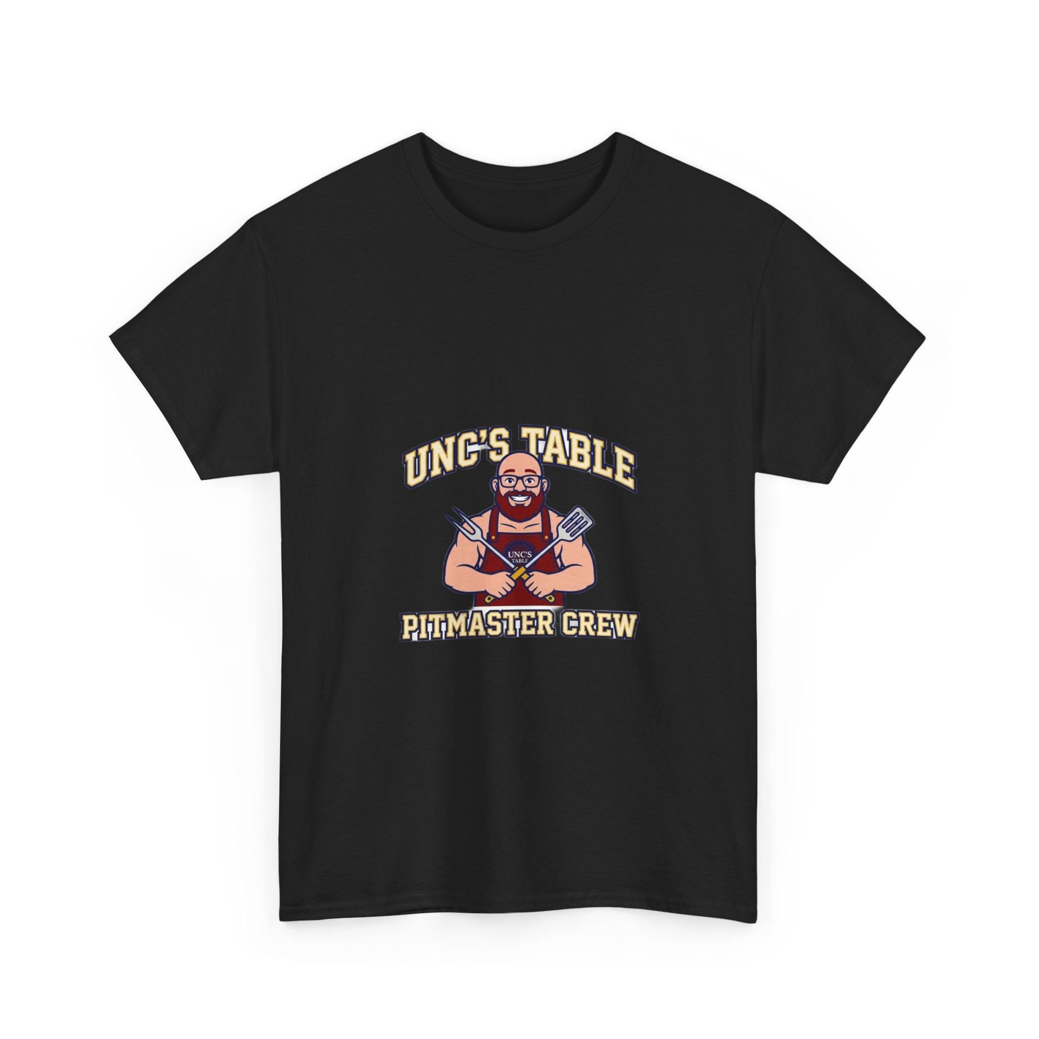 Unc's Table: Pitmaster Crew Varsity Tee — T-Shirt