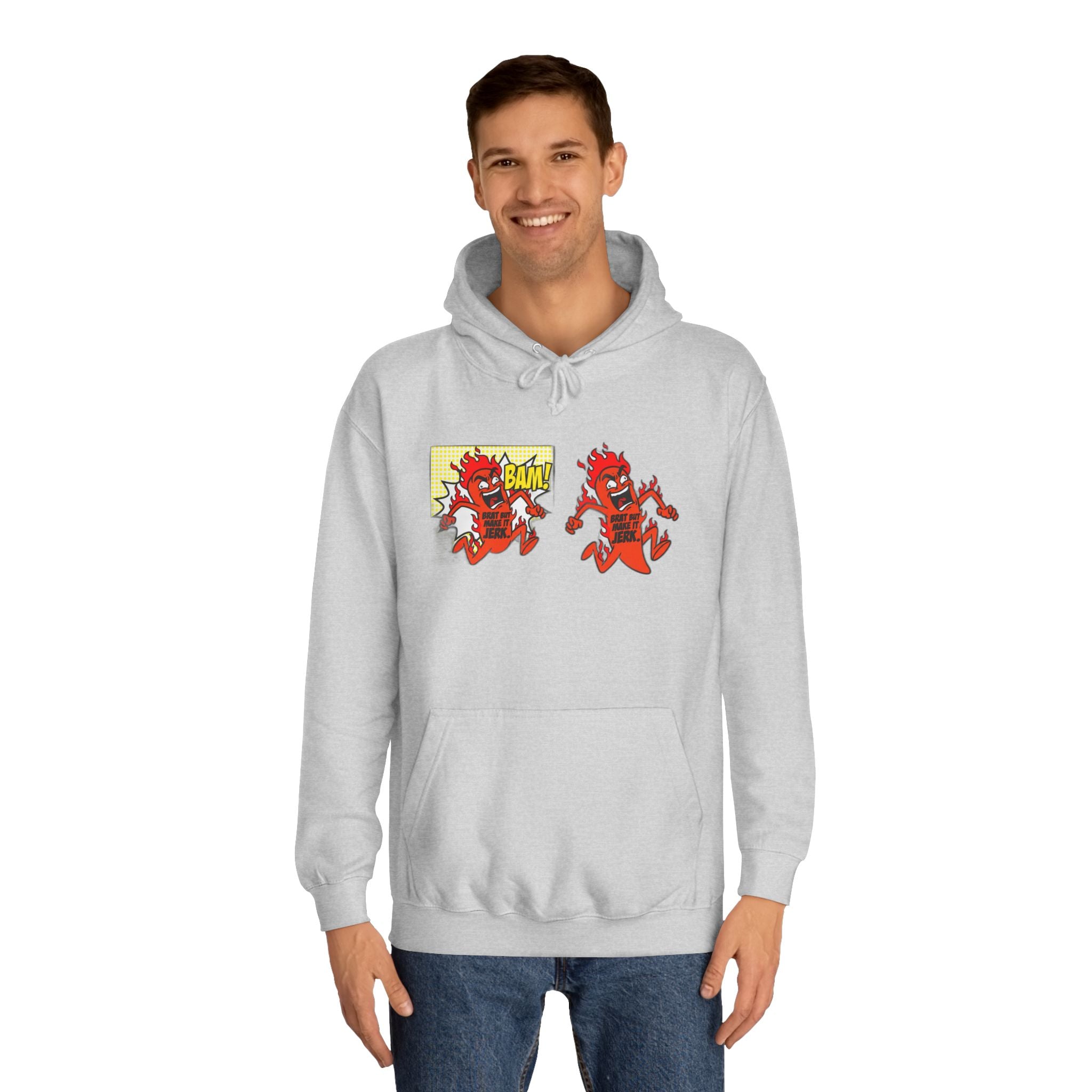Unc's Table Ya Jerk Pepper Brat Comic Tee — Hoodie