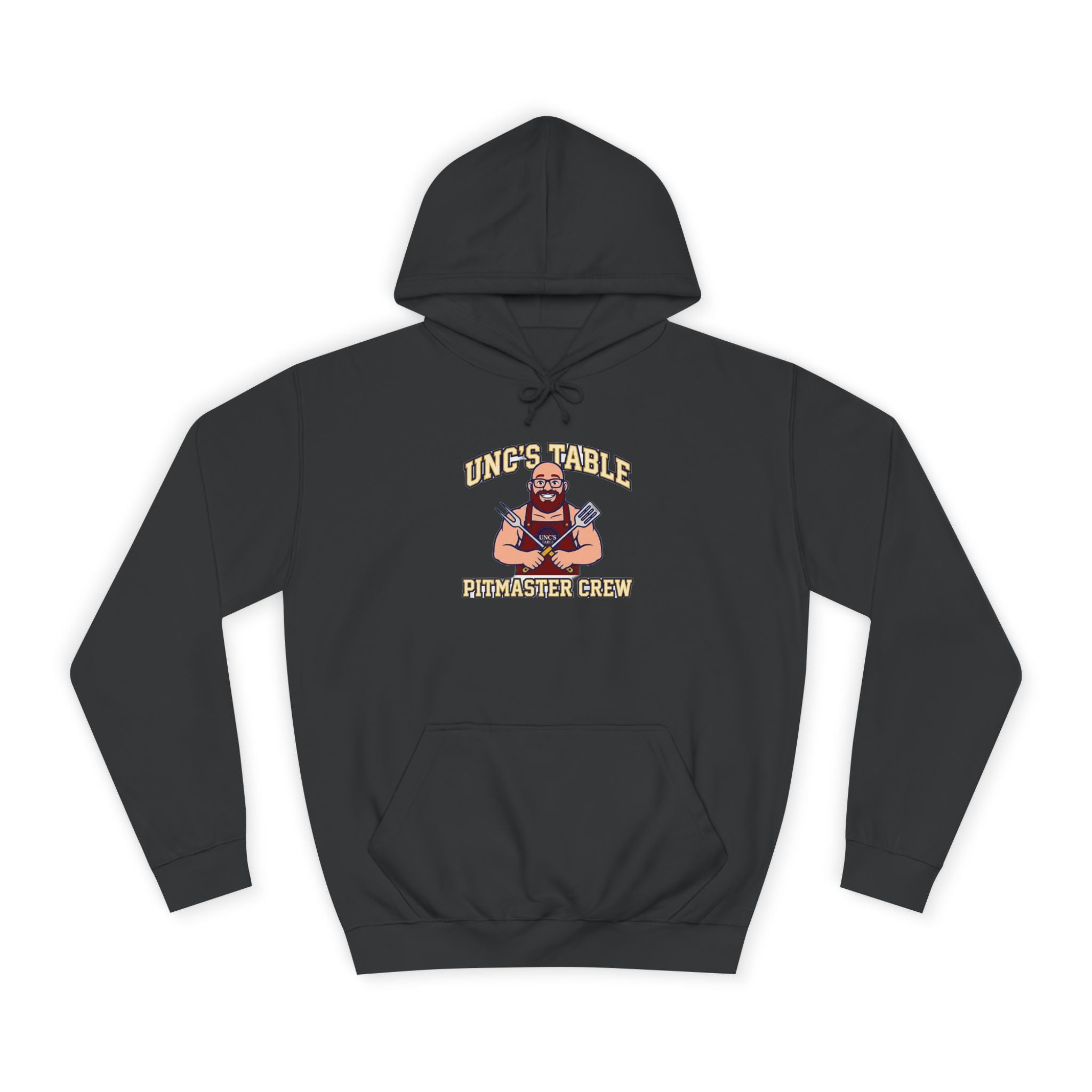 Unc's Table: Pitmaster Crew Varsity Tee — Hoodie