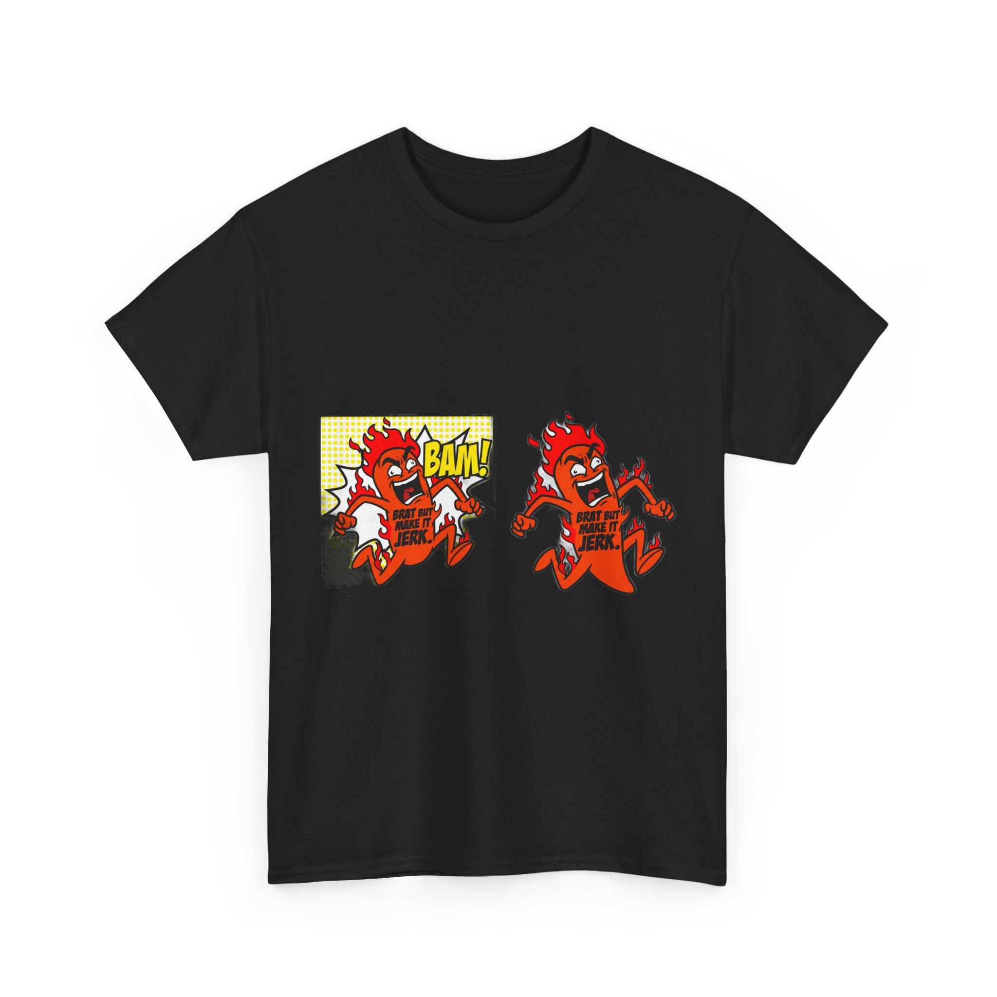 Unc's Table Ya Jerk Pepper Brat Comic Tee — T-Shirt