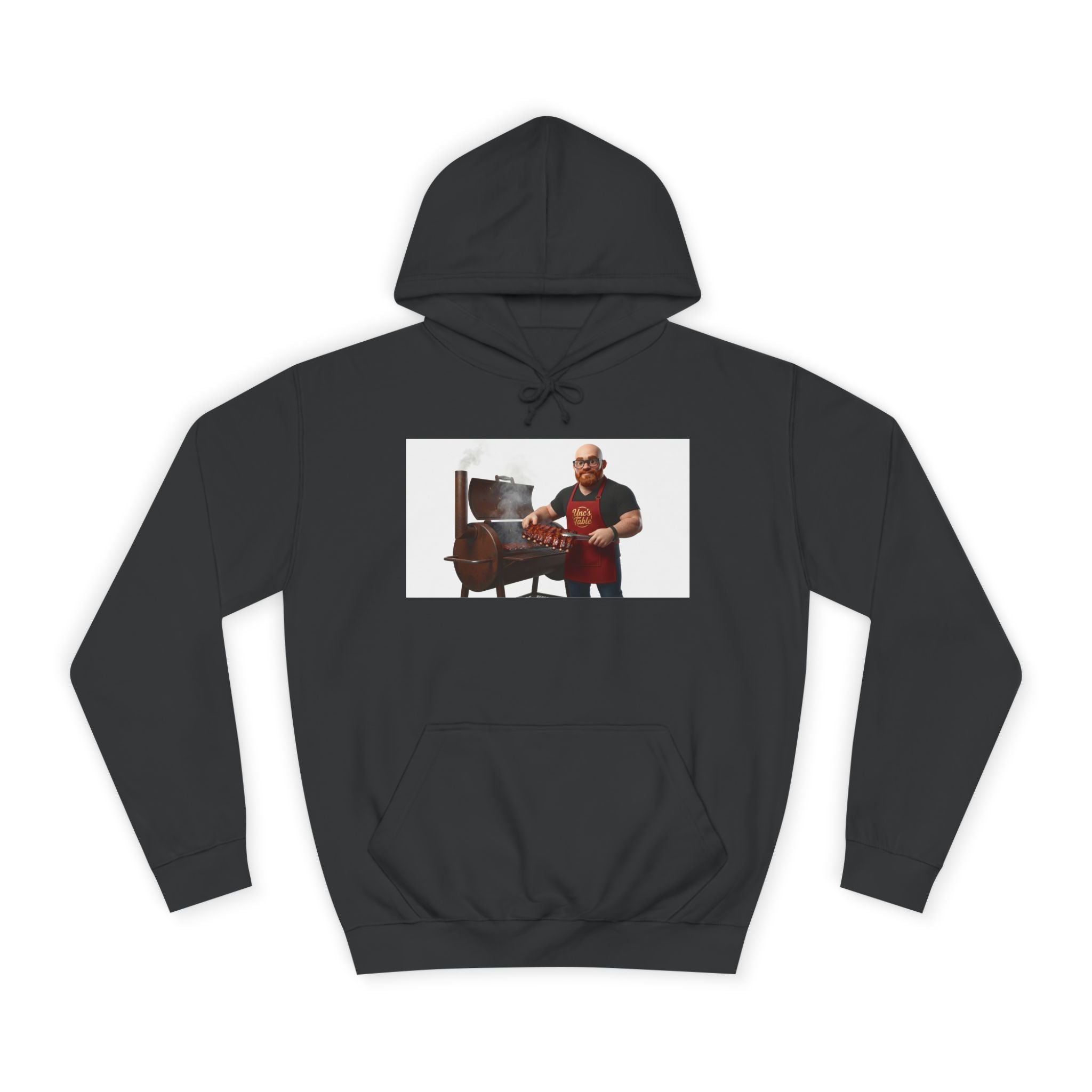 Unc's Table Smoker Ribs Vintage Illustration — Hoodie