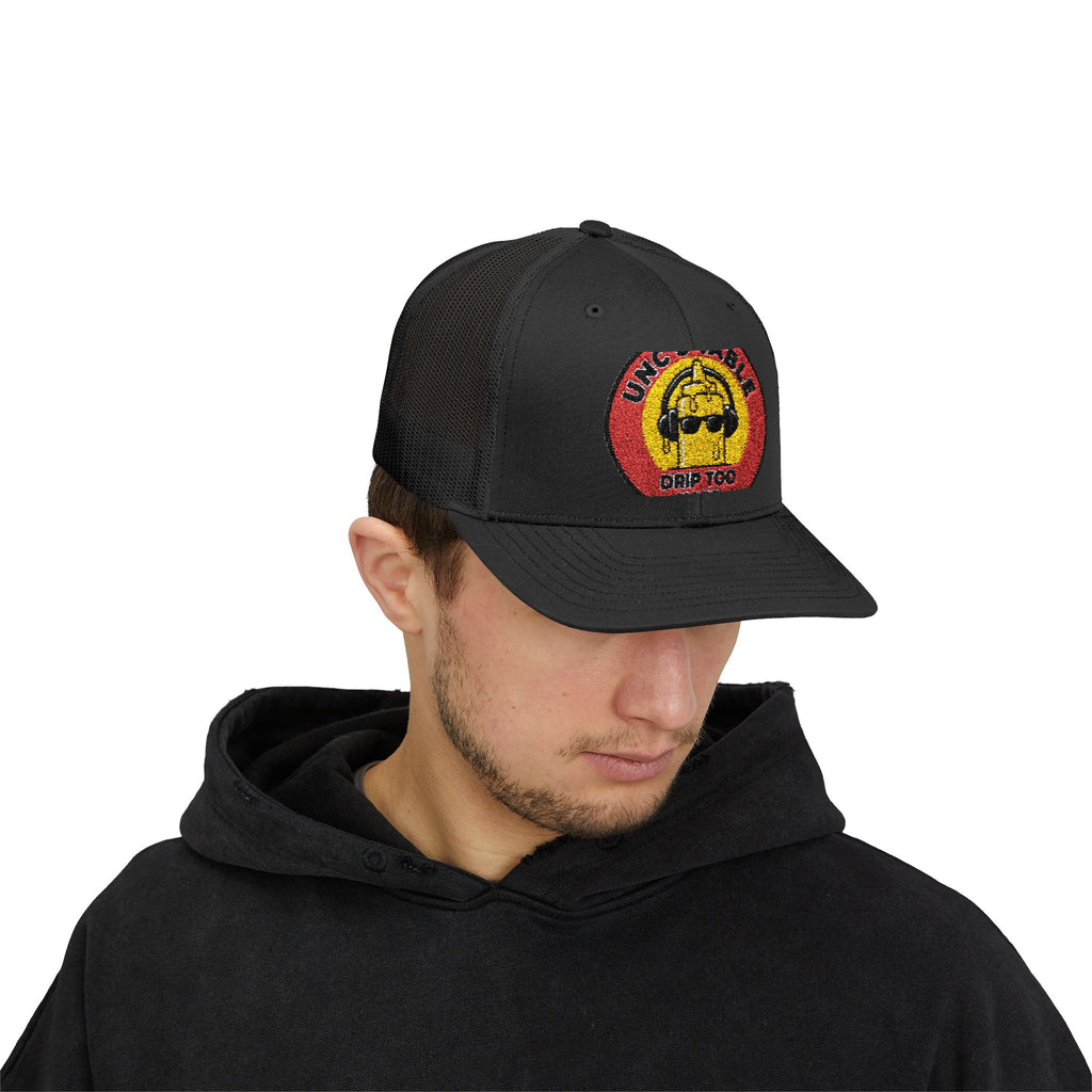Unc's Table: Drip Too Hard Patch — Snapback