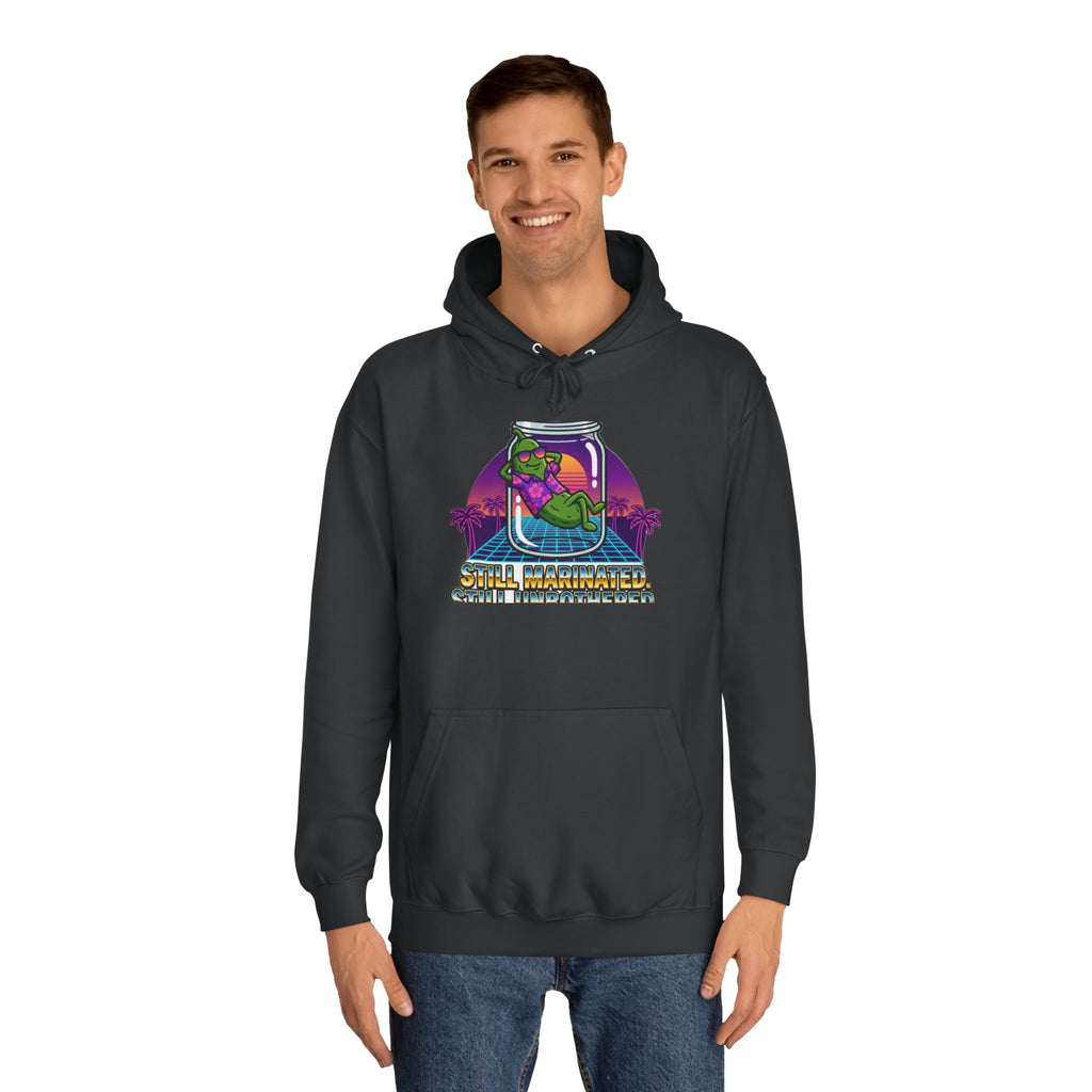 Unc's Table: Marinated & Unbothered Vaporwave Tee — Hoodie