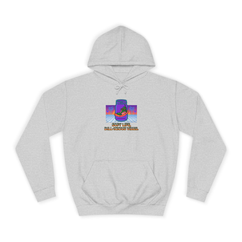 Unc's Table: Dill-icious Vibes Vaporwave Tee — Hoodie