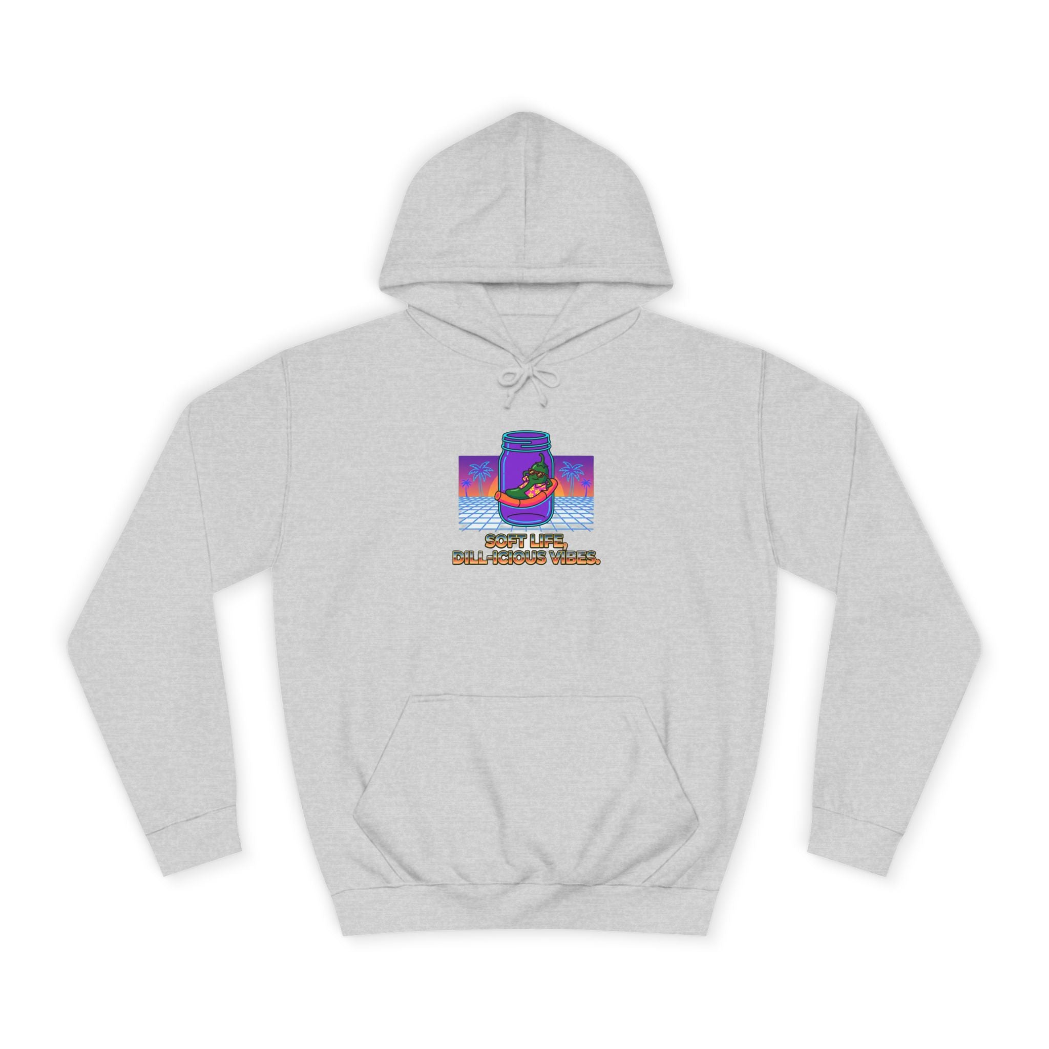 Unc's Table: Dill-icious Vibes Vaporwave Tee — Hoodie