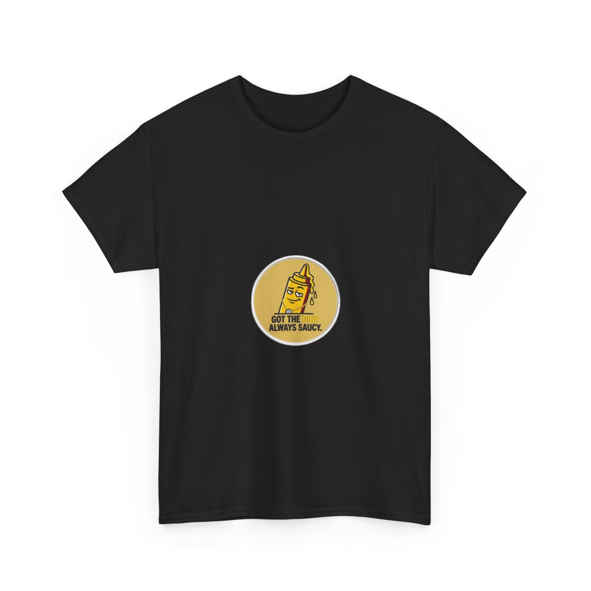 Unc's Table Mustarrdd Bottle Got The Drip Patch — T-Shirt