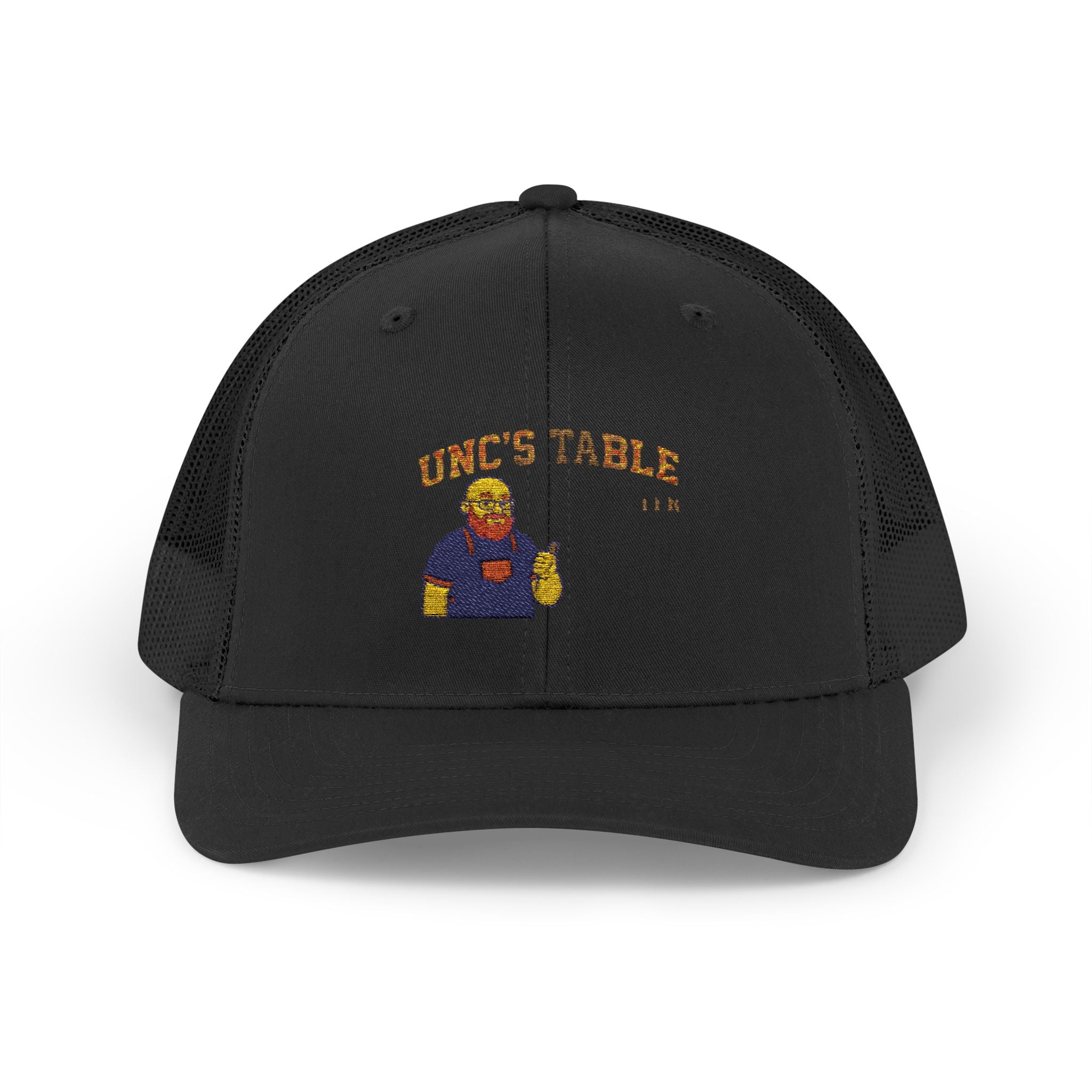 Unc's Table Pitmaster Crew Varsity Tee — Snapback