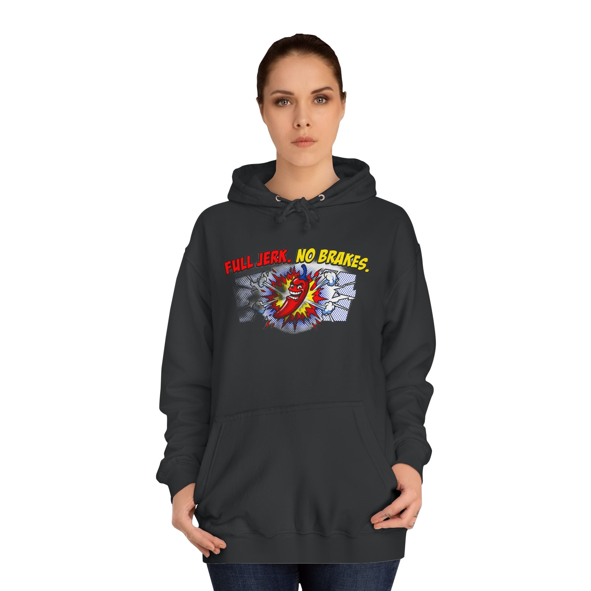 Unc's Table: Full Jerk No Brakes Comic Tee — Hoodie