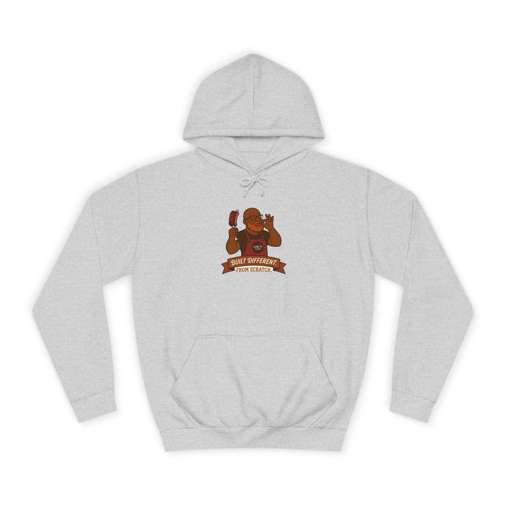 Unc's Table: Built Different From Scratch Tee — Hoodie