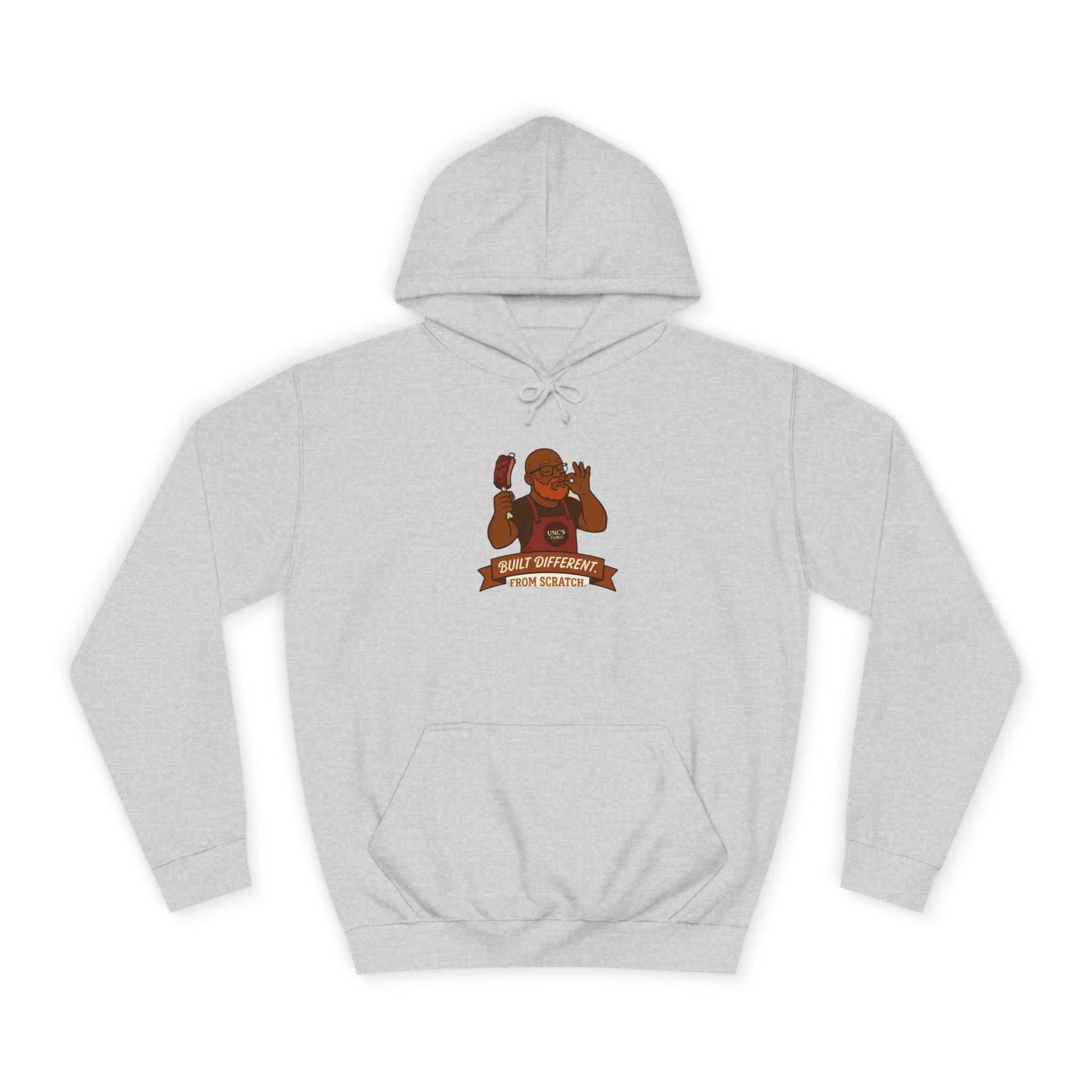 Unc's Table: Built Different From Scratch Tee — Hoodie
