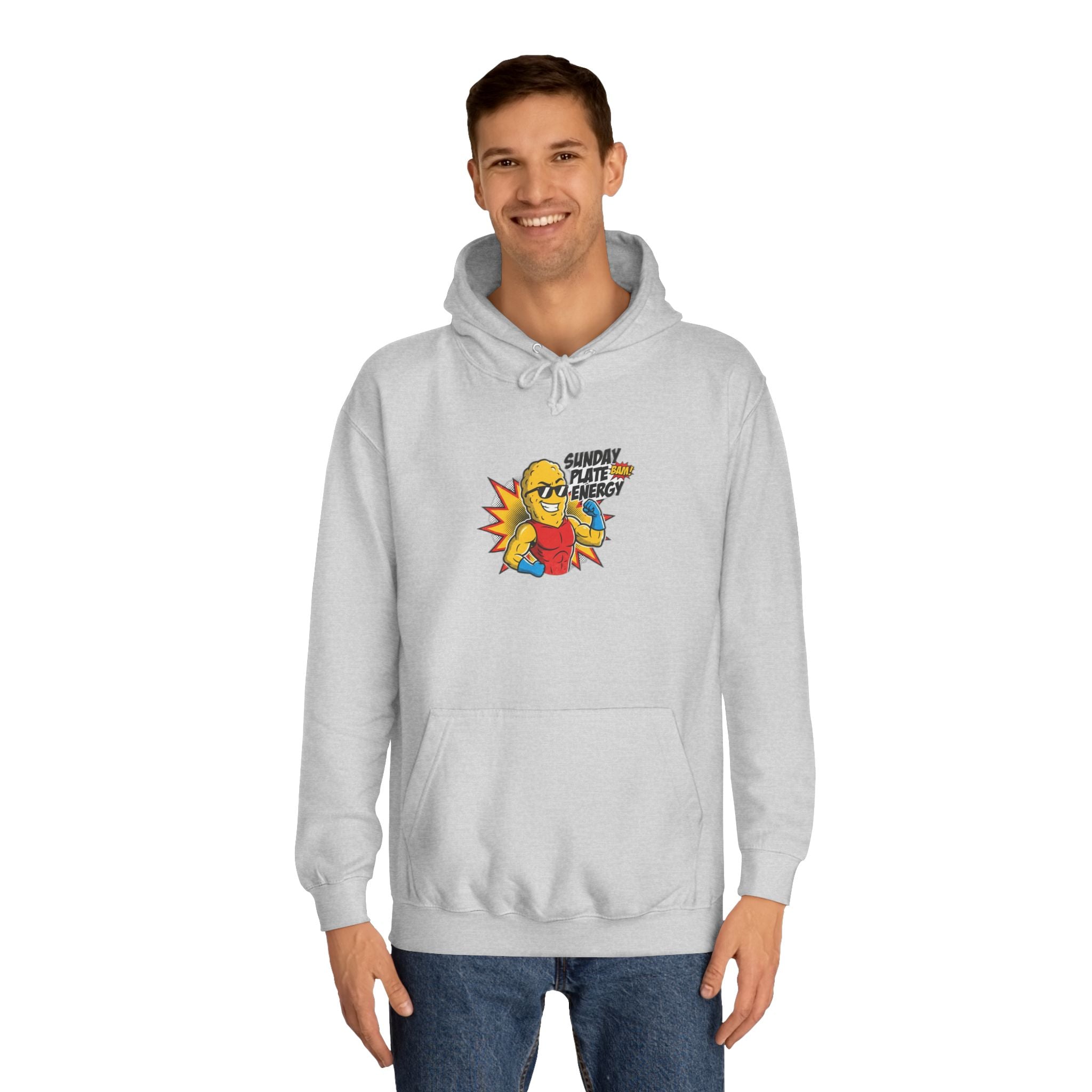 Unc's Table Sunday Plate Energy Comic Tee — Hoodie
