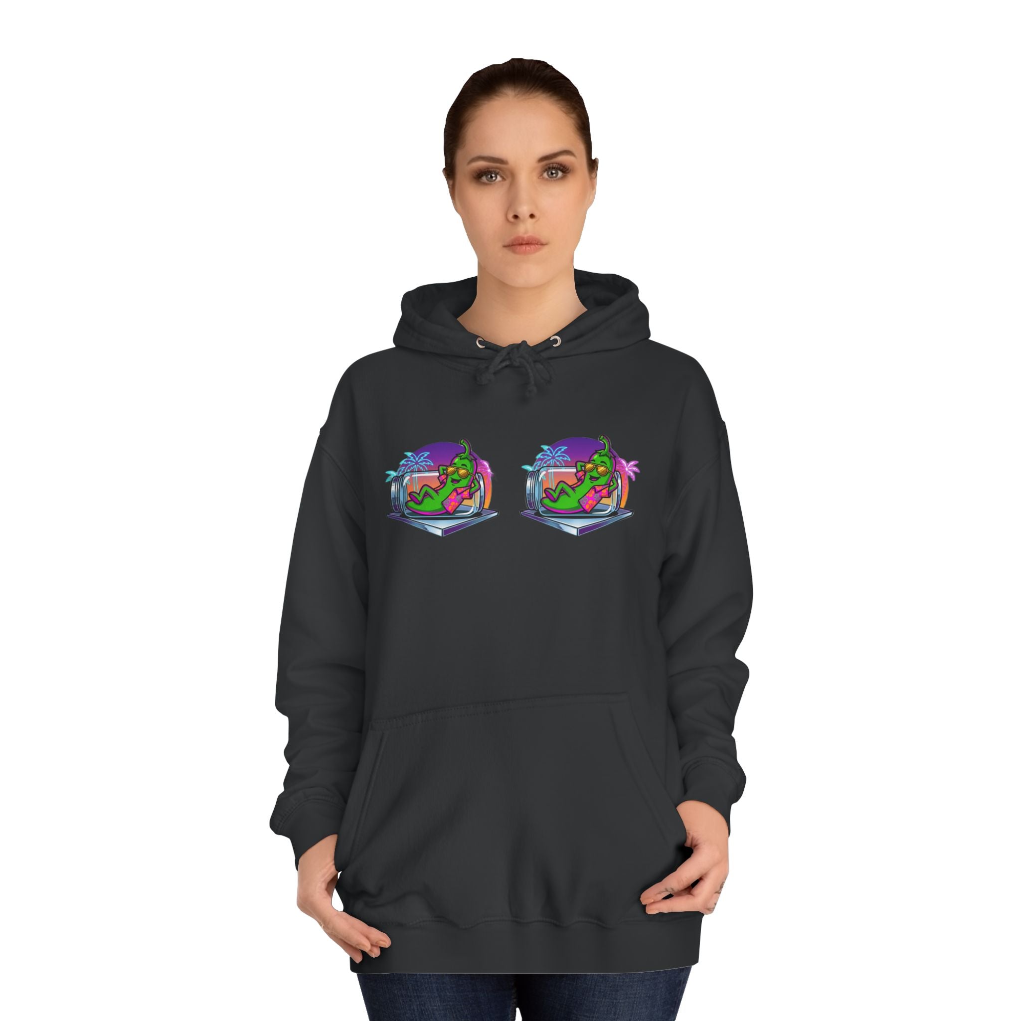 Unc's Table: Marinated & Unbothered Vaporwave — Hoodie