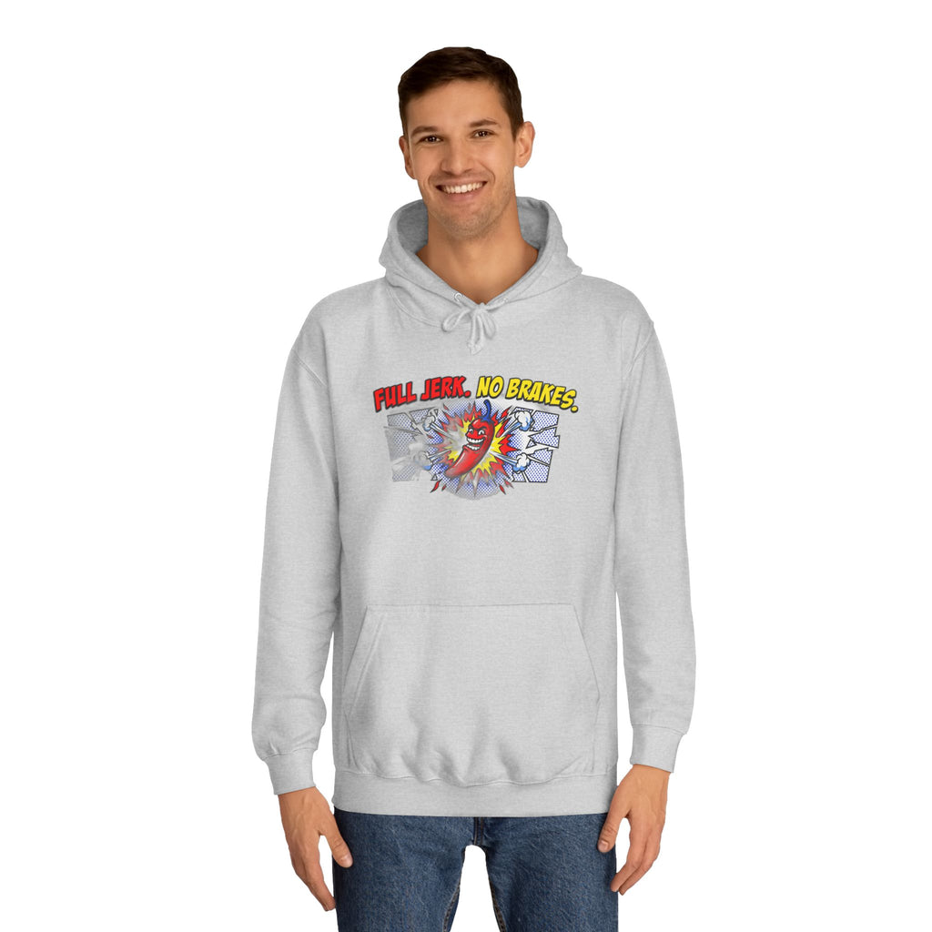 Unc's Table: Full Jerk No Brakes Comic Tee — Hoodie