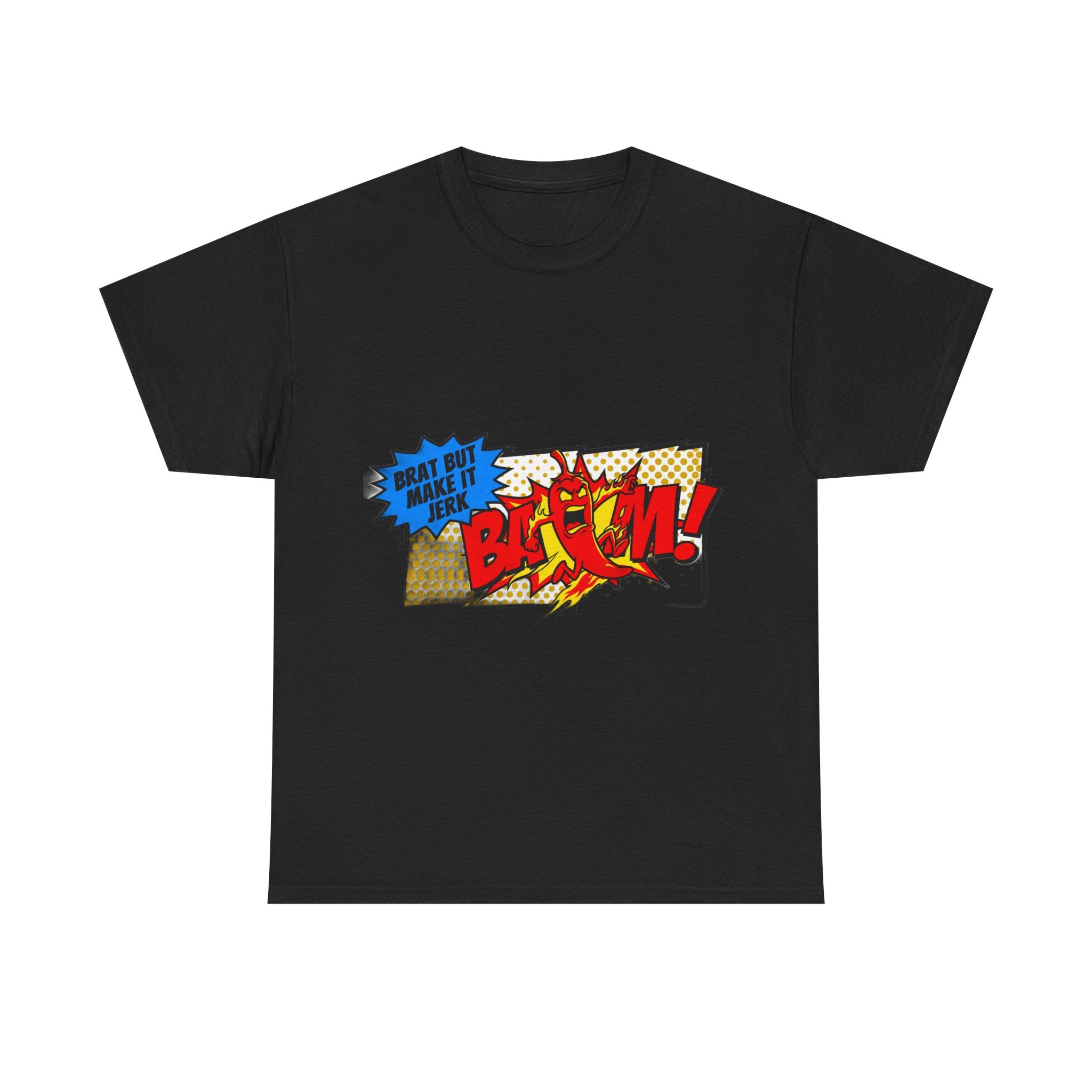 Unc's Table: Brat But Make It Jerk Comic Tee — T-Shirt