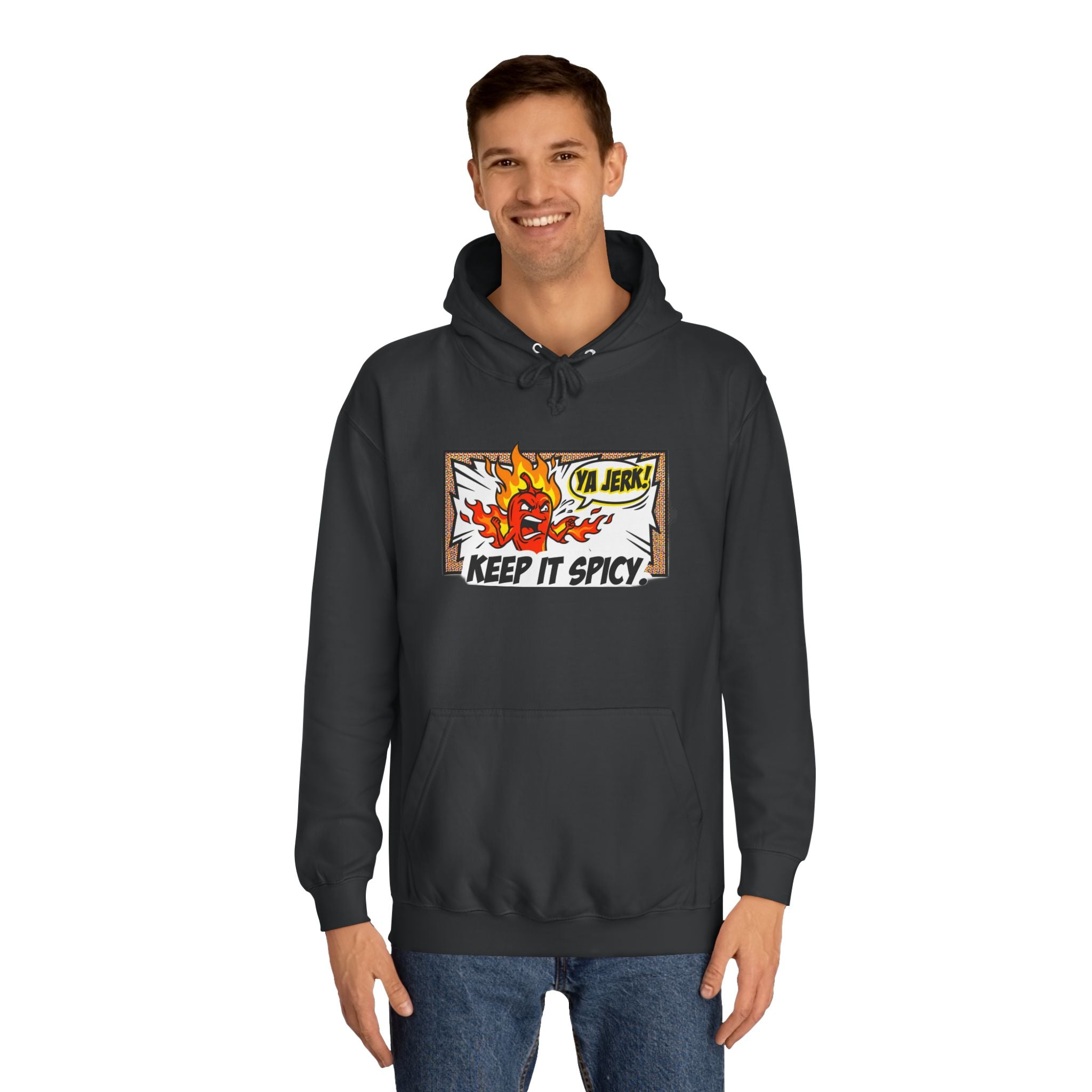 Unc's Table Ya Jerk Keep It Spicy Comic Tee — Hoodie