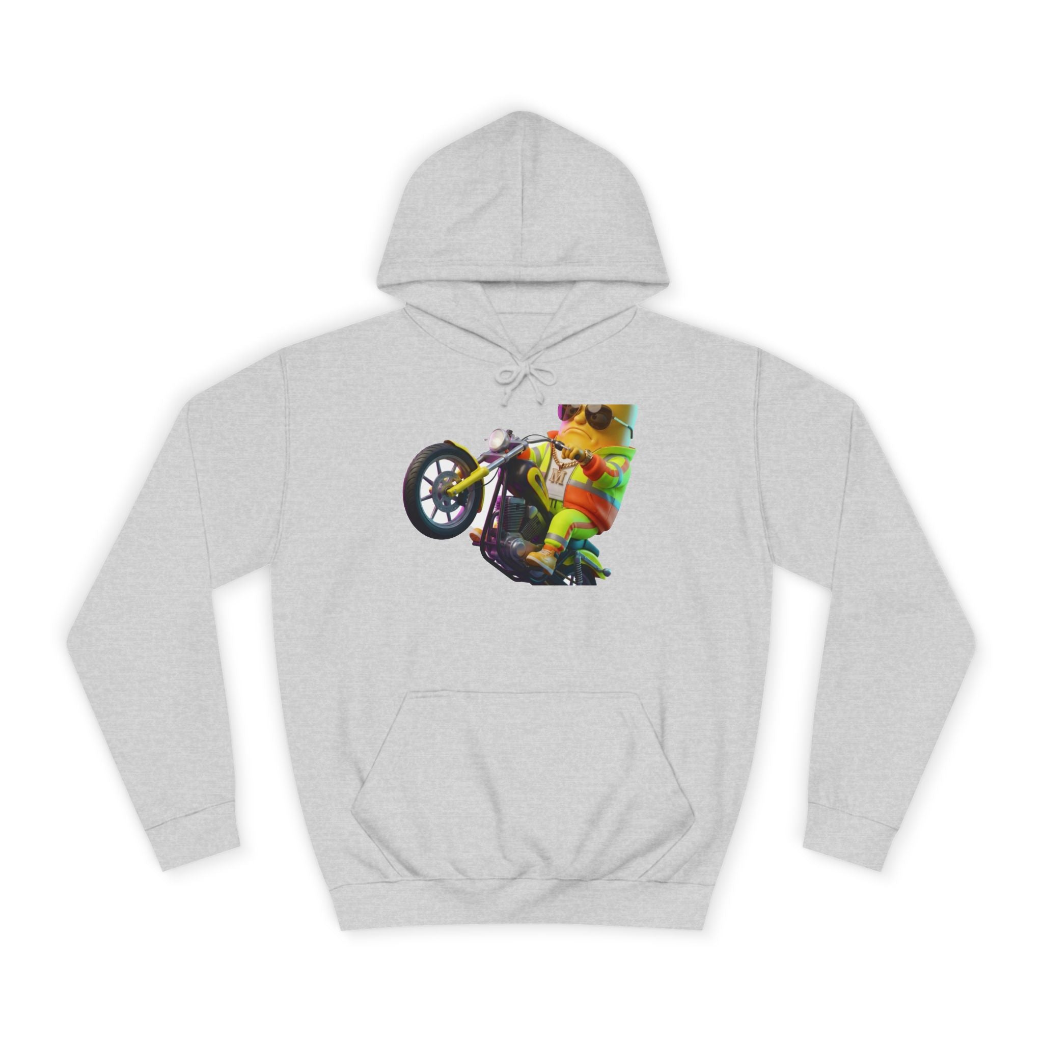 Muusttaarrdd's Neon Wheelie Tee — Hoodie
