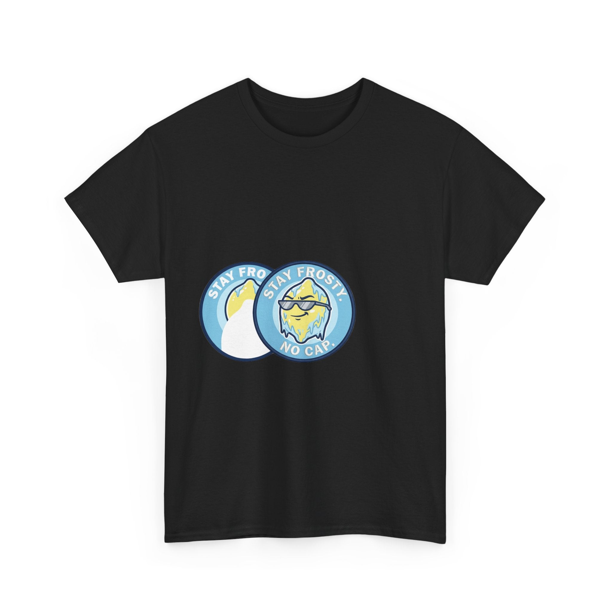 Unc's Table: Stay Frosty No Cap Patch Tee — T-Shirt