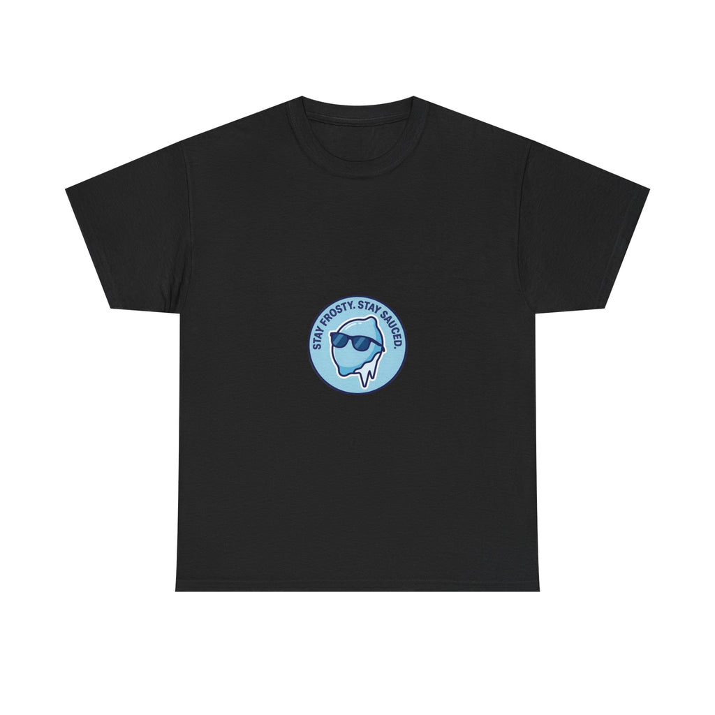 Unc's Table: Stay Frosty Stay Sauced Patch Tee — T-Shirt