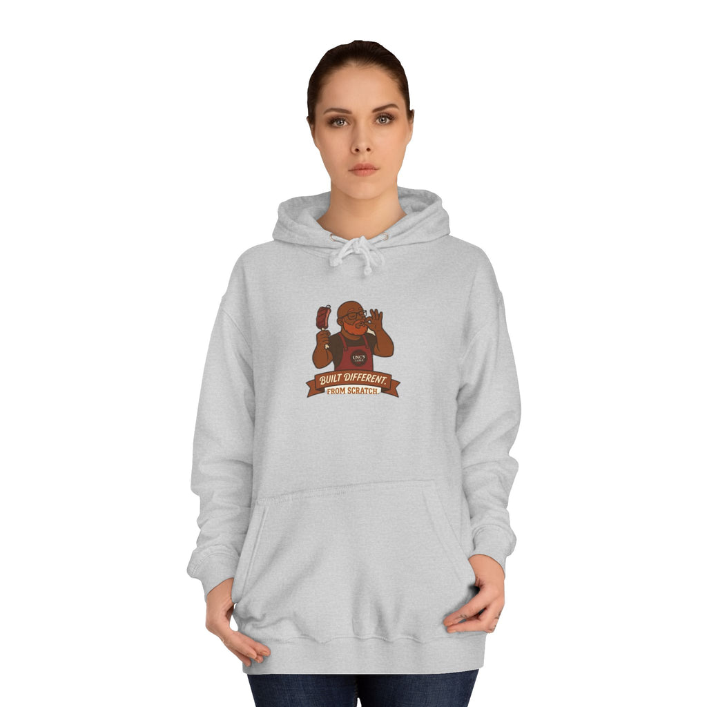 Unc's Table: Built Different From Scratch Tee — Hoodie