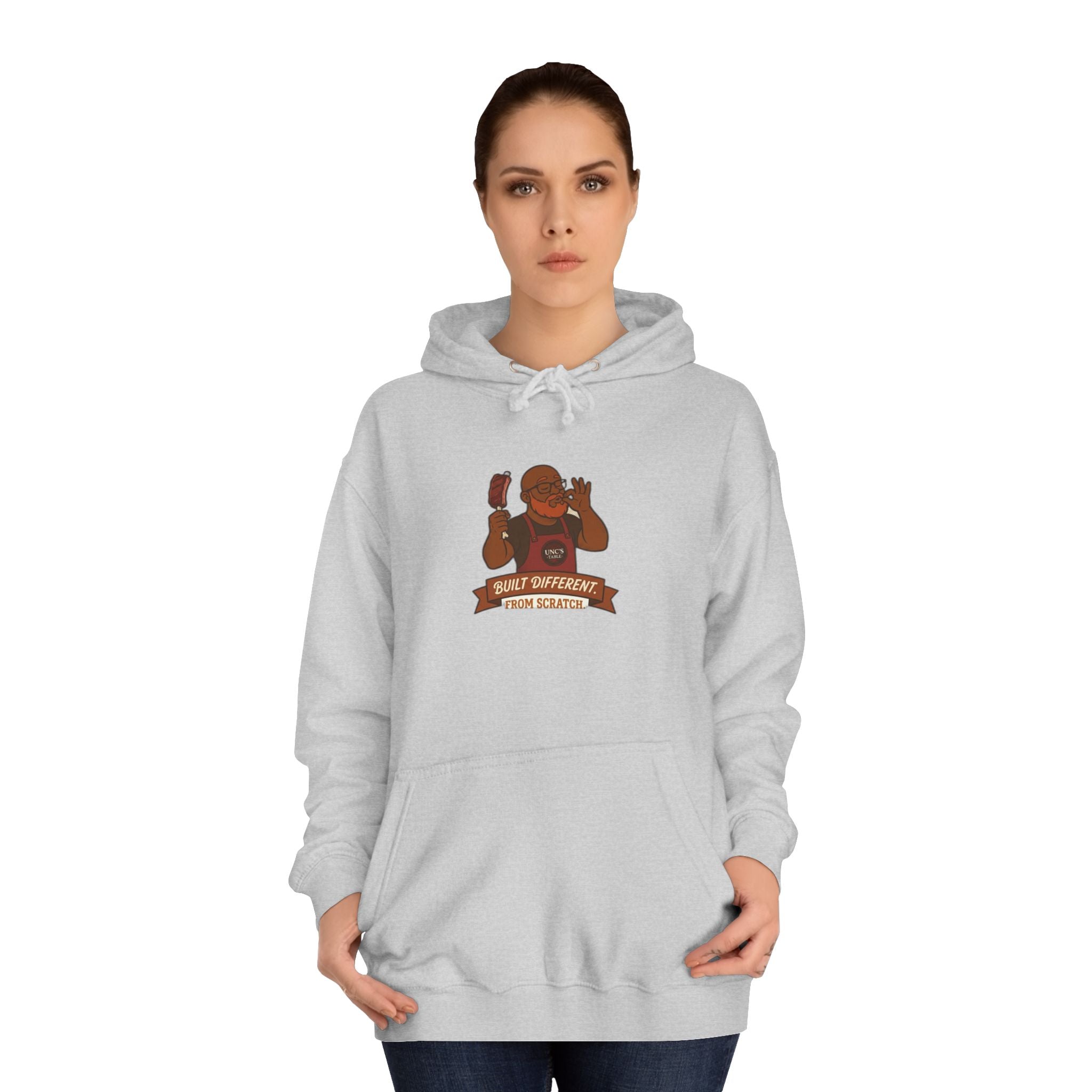 Unc's Table: Built Different From Scratch Tee — Hoodie