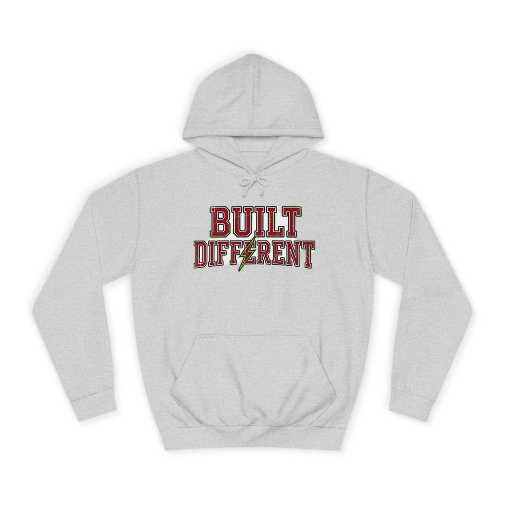 Built Different Retro Sports Graphic Tee — Hoodie