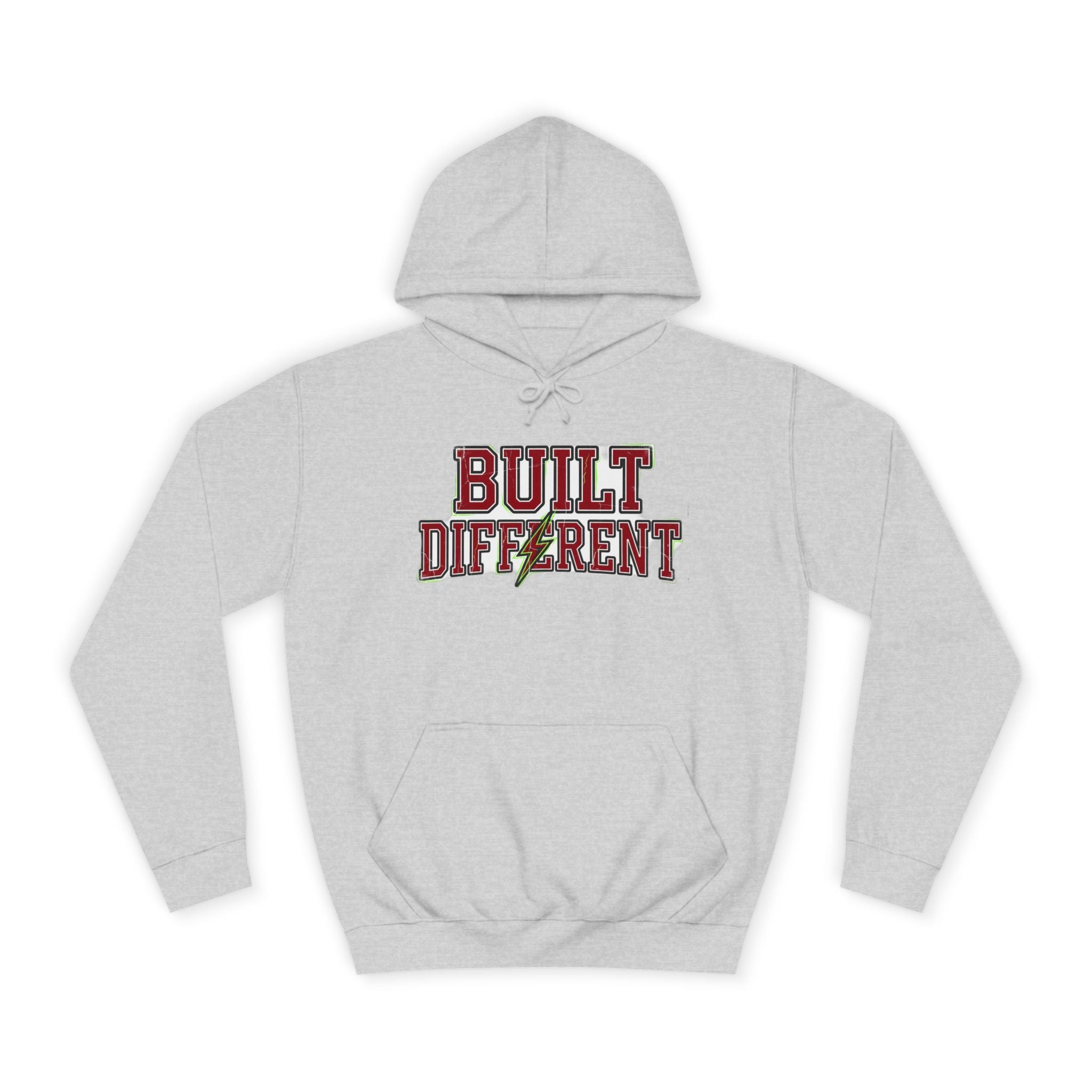 Built Different Retro Sports Graphic Tee — Hoodie