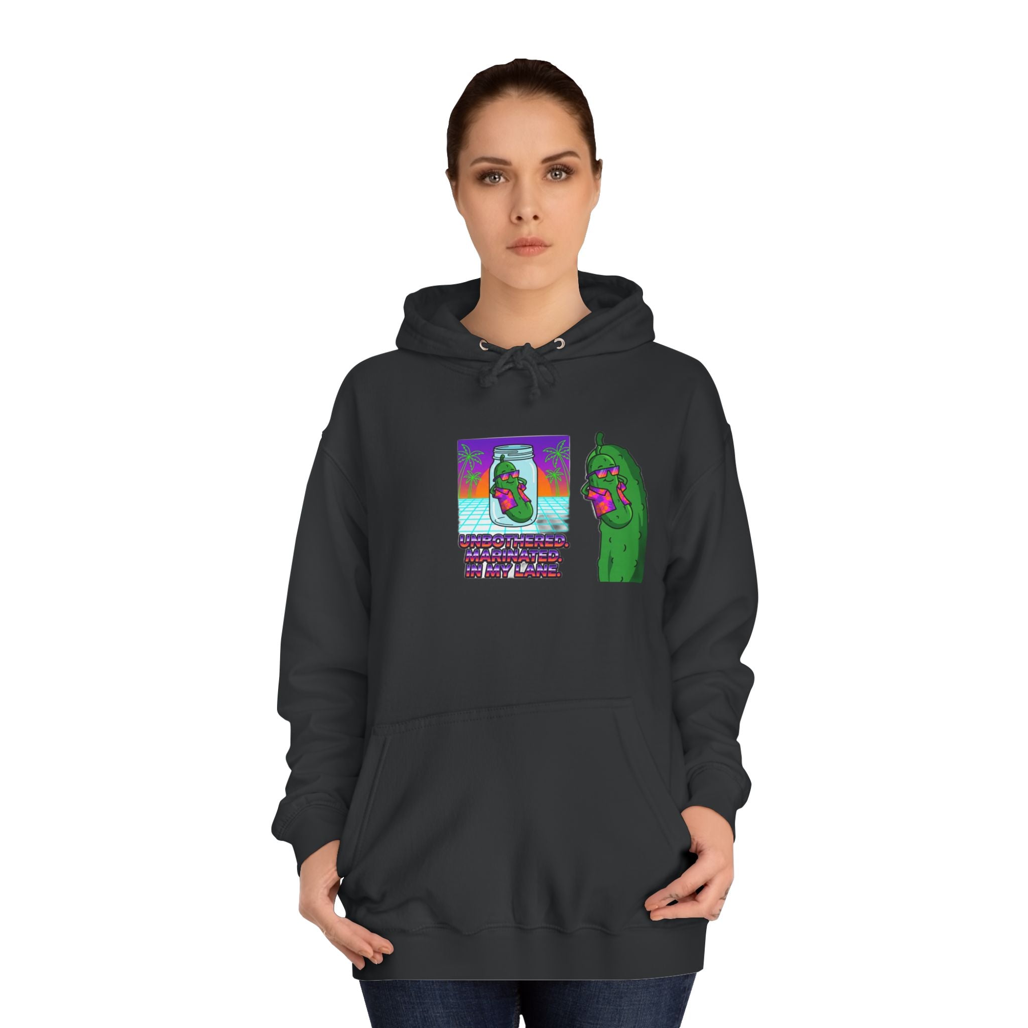 Unc's Table: Marinated & Unbothered Vaporwave Tee — Hoodie