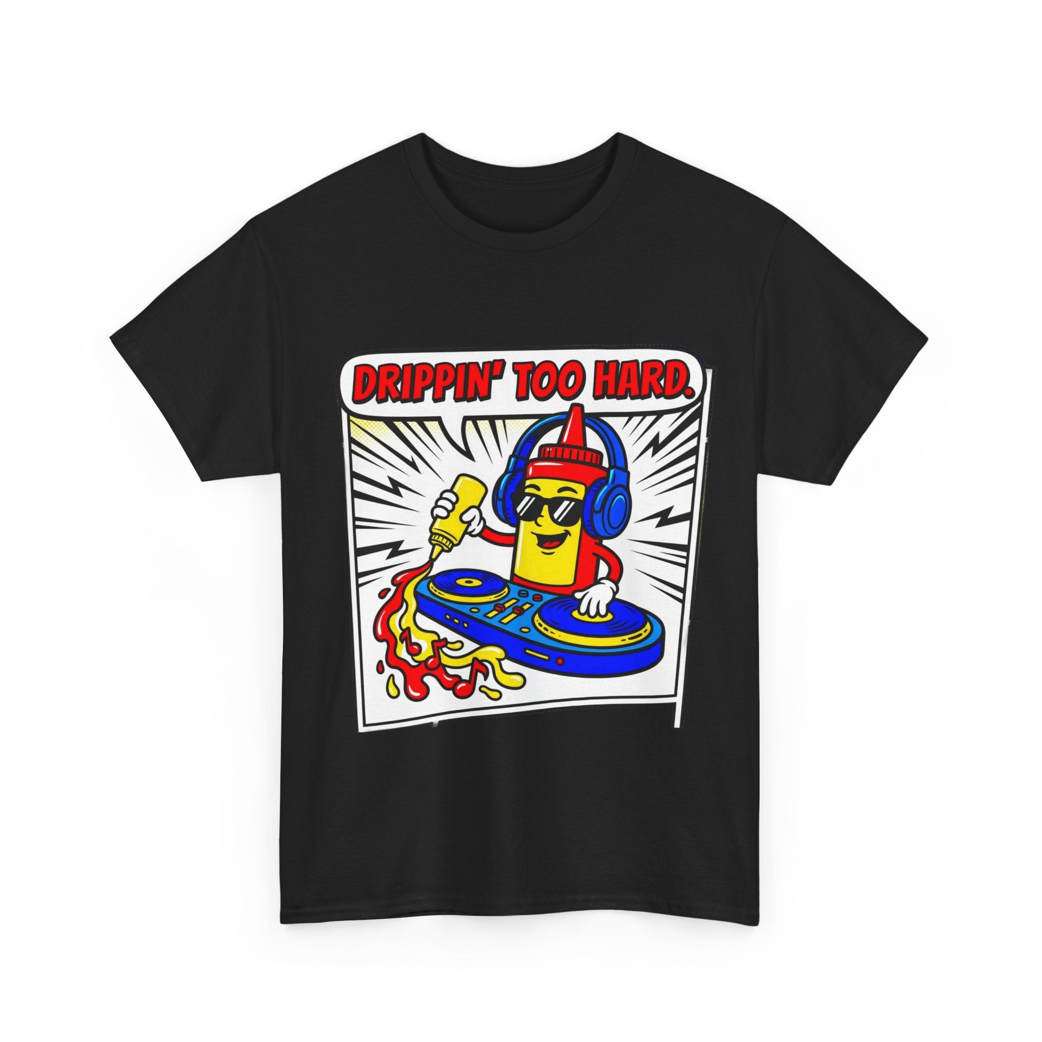 Unc's Table: Drippin' Too Hard Comic Tee — T-Shirt