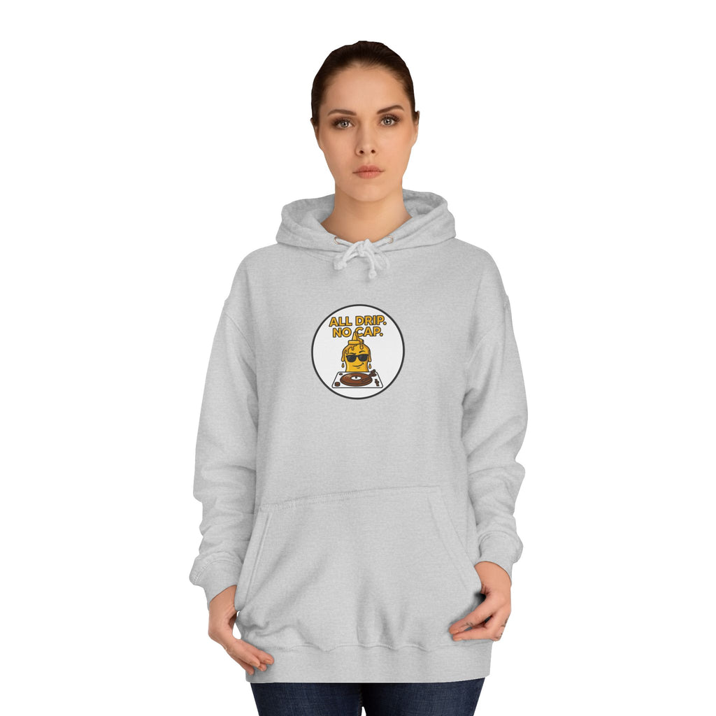Unc's Table: All Drip No Cap Mustarrdd Patch — Hoodie