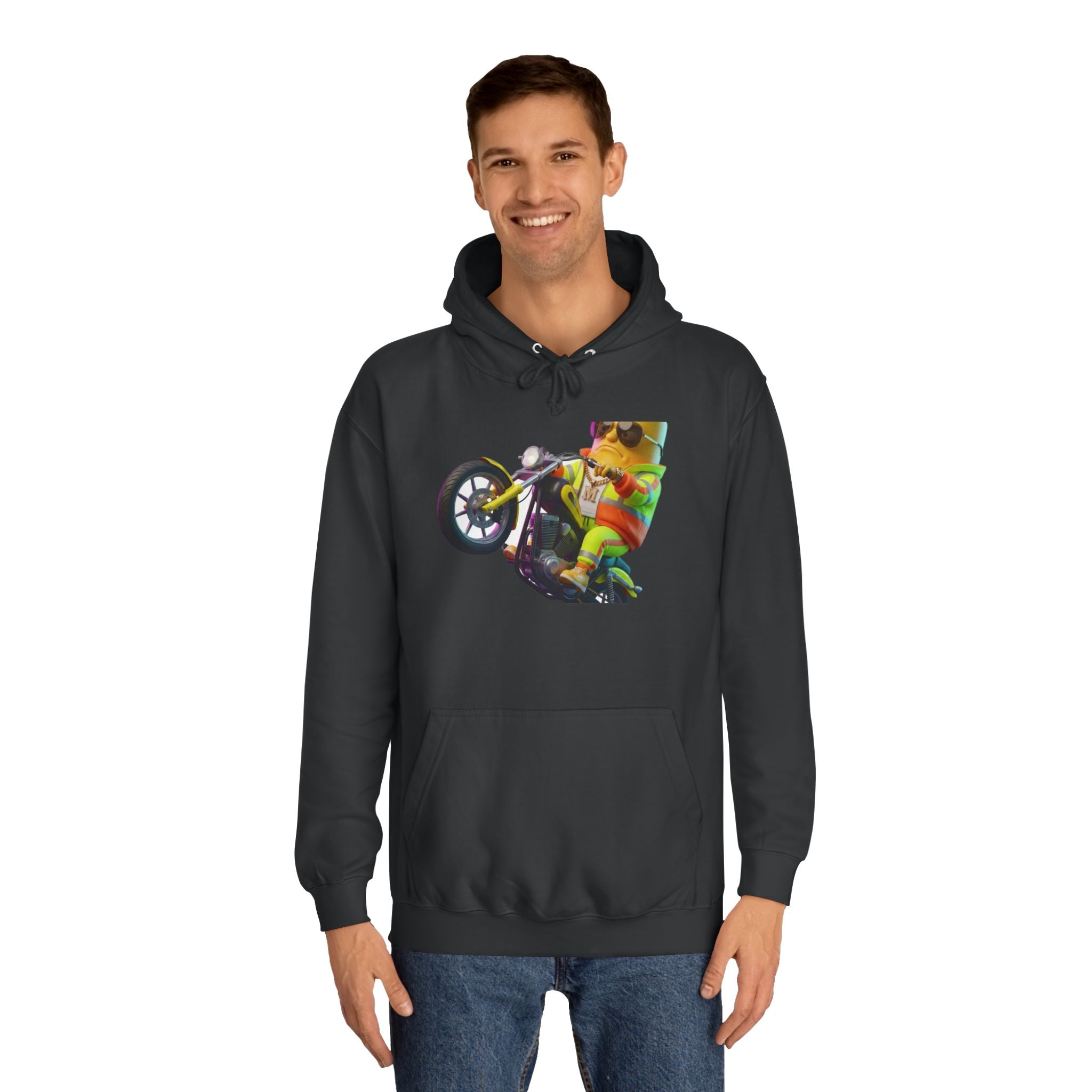 Muusttaarrdd's Neon Wheelie Tee — Hoodie
