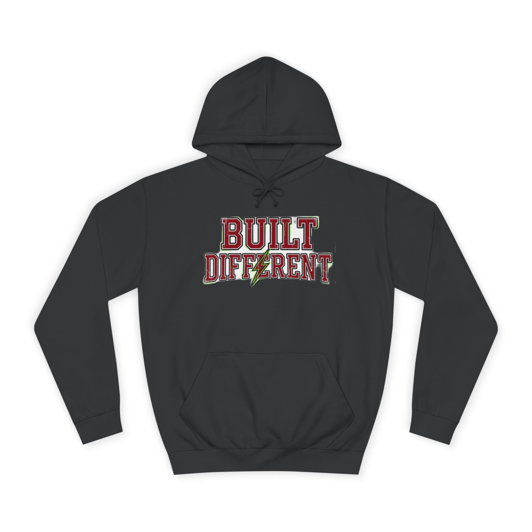 Built Different Retro Sports Graphic Tee — Hoodie