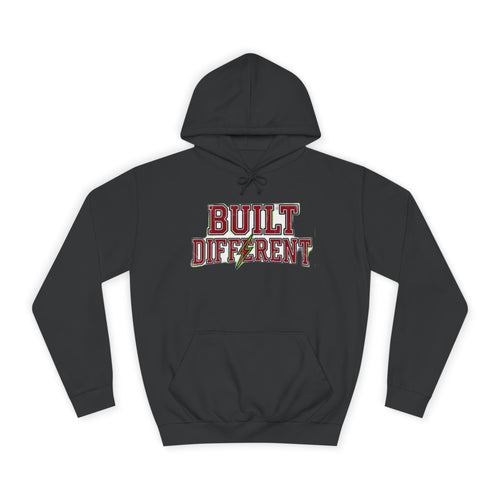 Built Different Retro Sports Graphic Tee — Hoodie