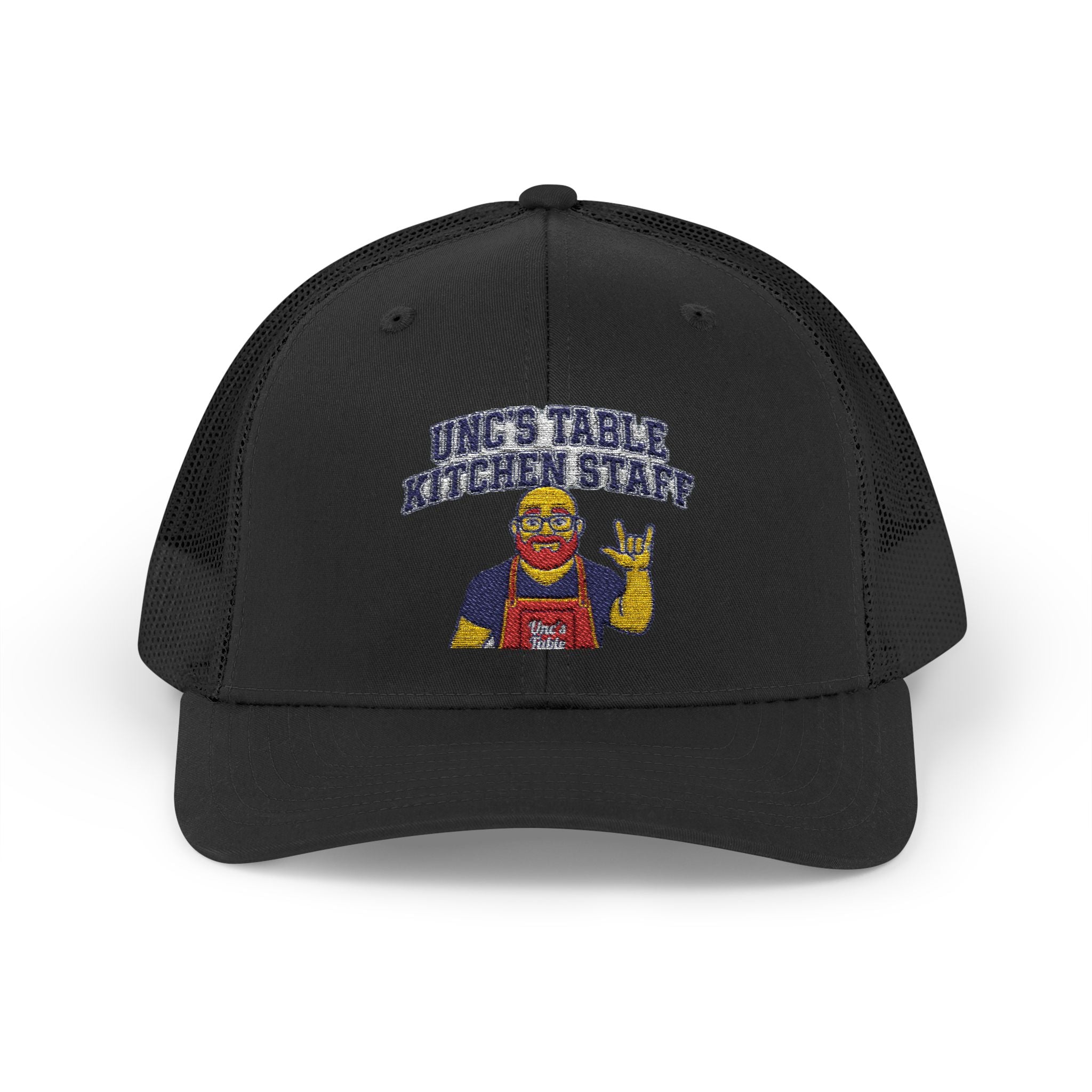 Unc's Table Unc's Kitchen Staff Varsity Tee — Snapback