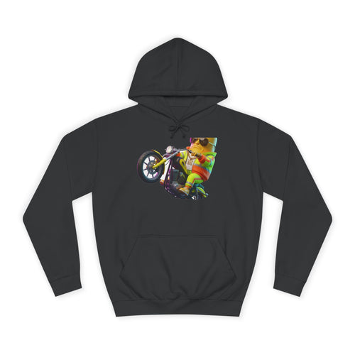 Muusttaarrdd's Neon Wheelie Tee — Hoodie