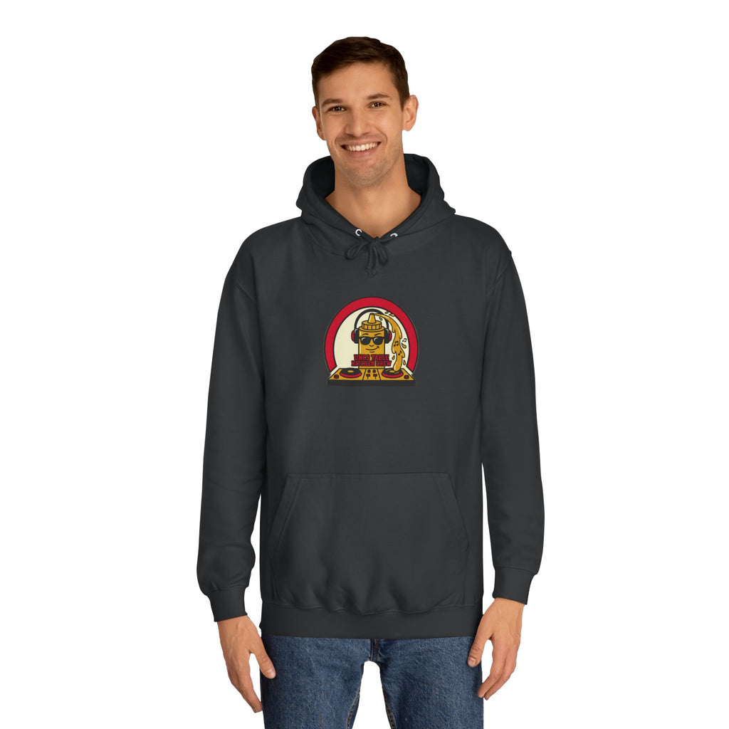 Unc's Table Mustarrdd Bottle "Kitchen Crew" Varsity Tee — Hoodie