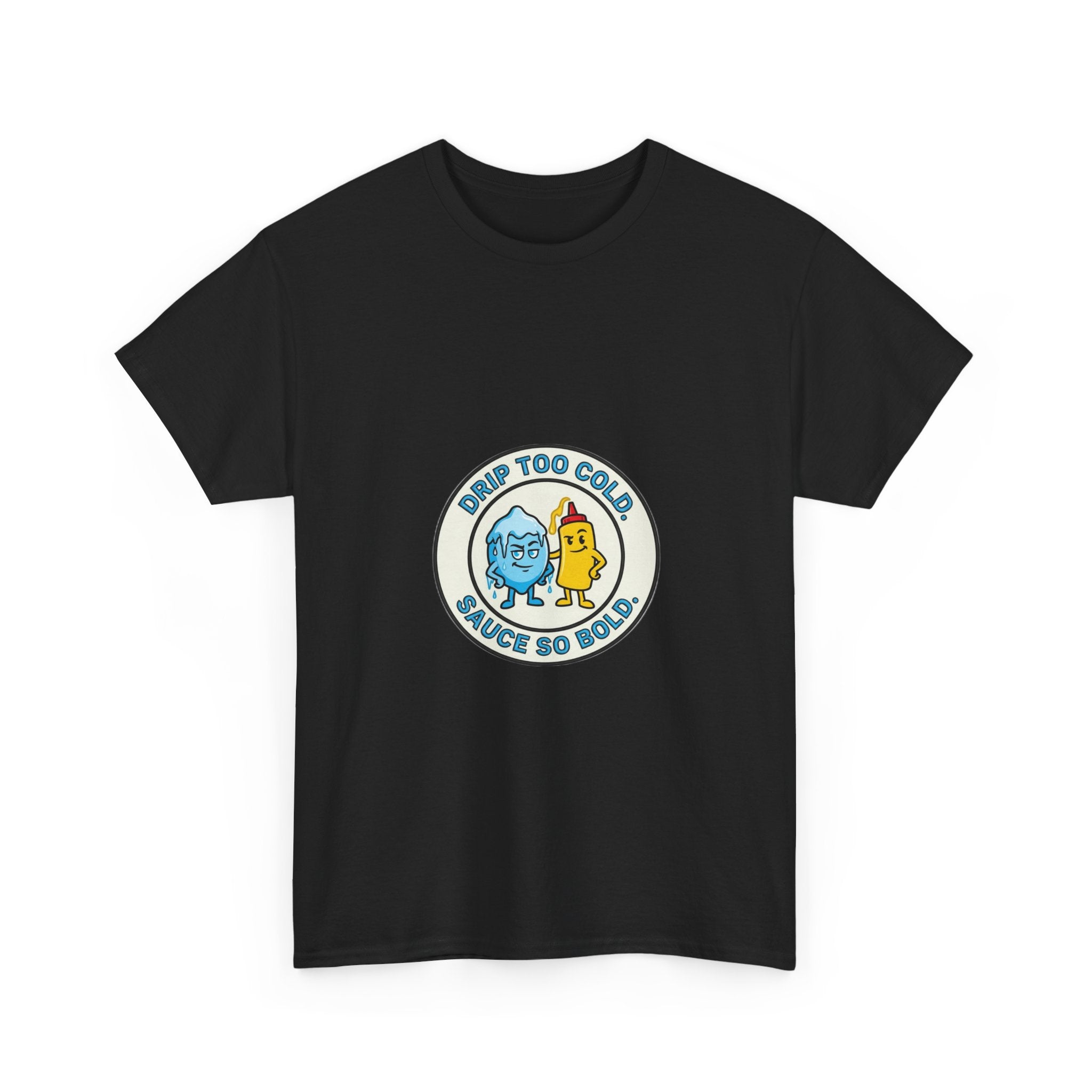 Unc's Table: Drip Too Cold Patch Logo — T-Shirt