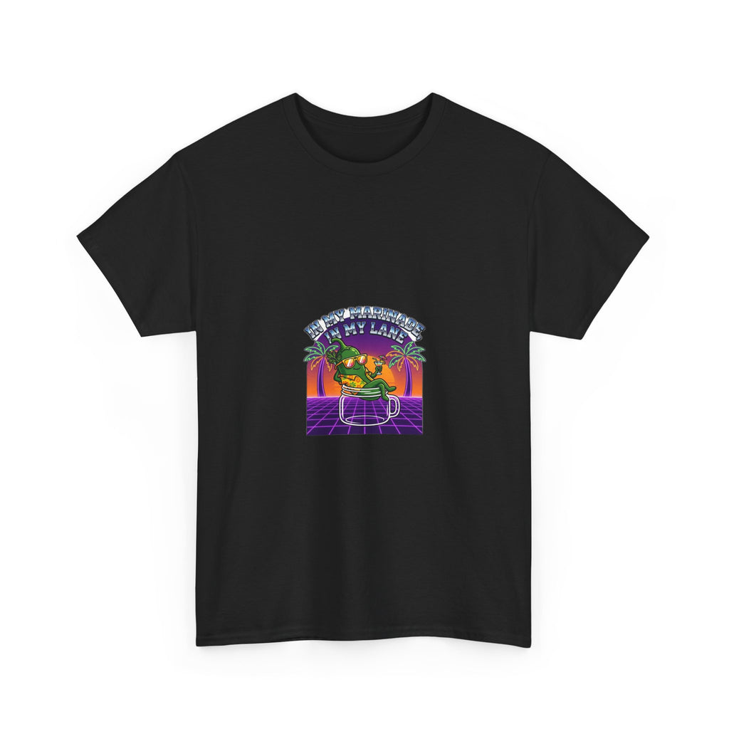 Unc's Table Jalapeno Dill "In My Lane" Vaporwave Tee — T-Shirt