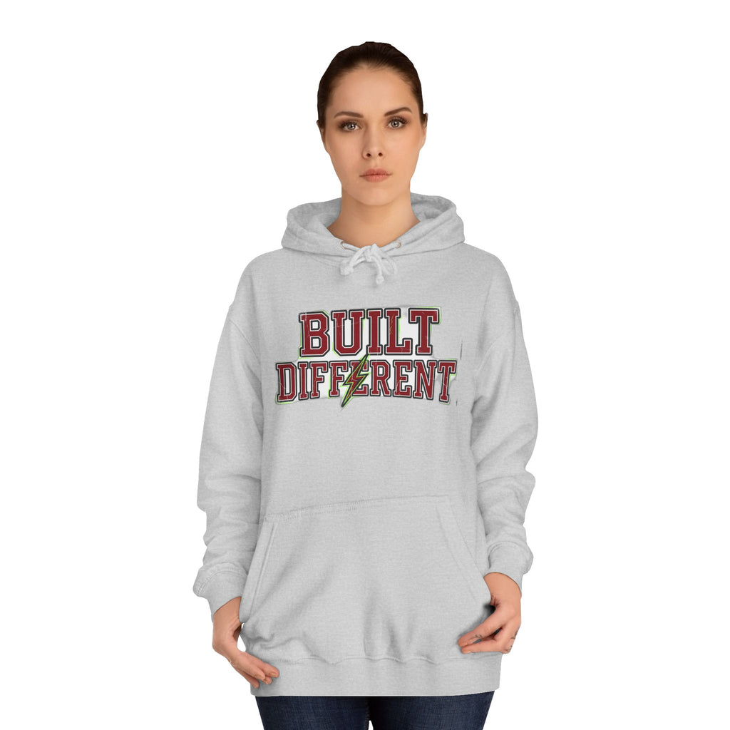 Built Different Retro Sports Graphic Tee — Hoodie