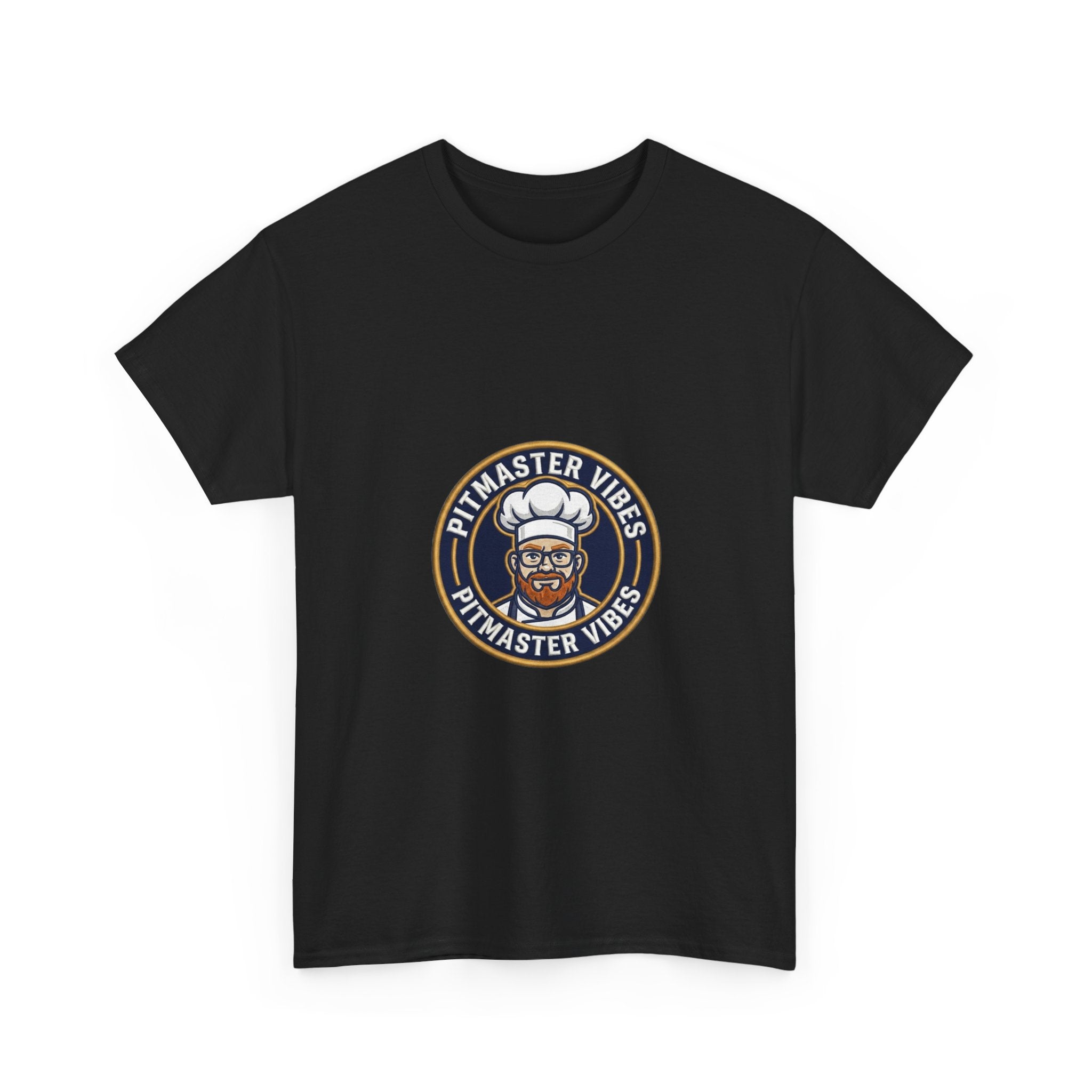 Unc's Table Pitmaster Vibes Patch Logo — T-Shirt