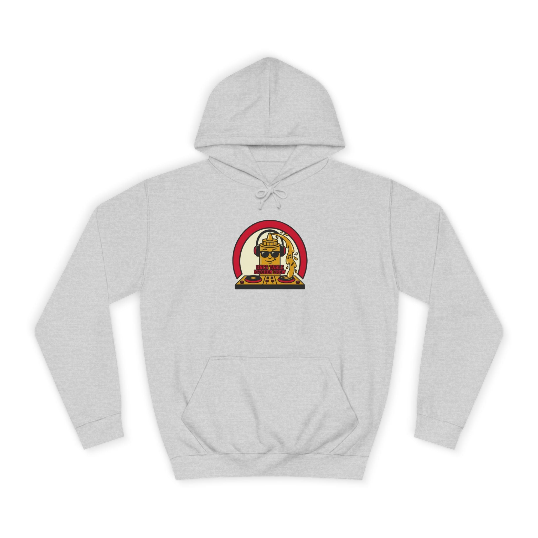 Unc's Table Mustarrdd Bottle "Kitchen Crew" Varsity Tee — Hoodie