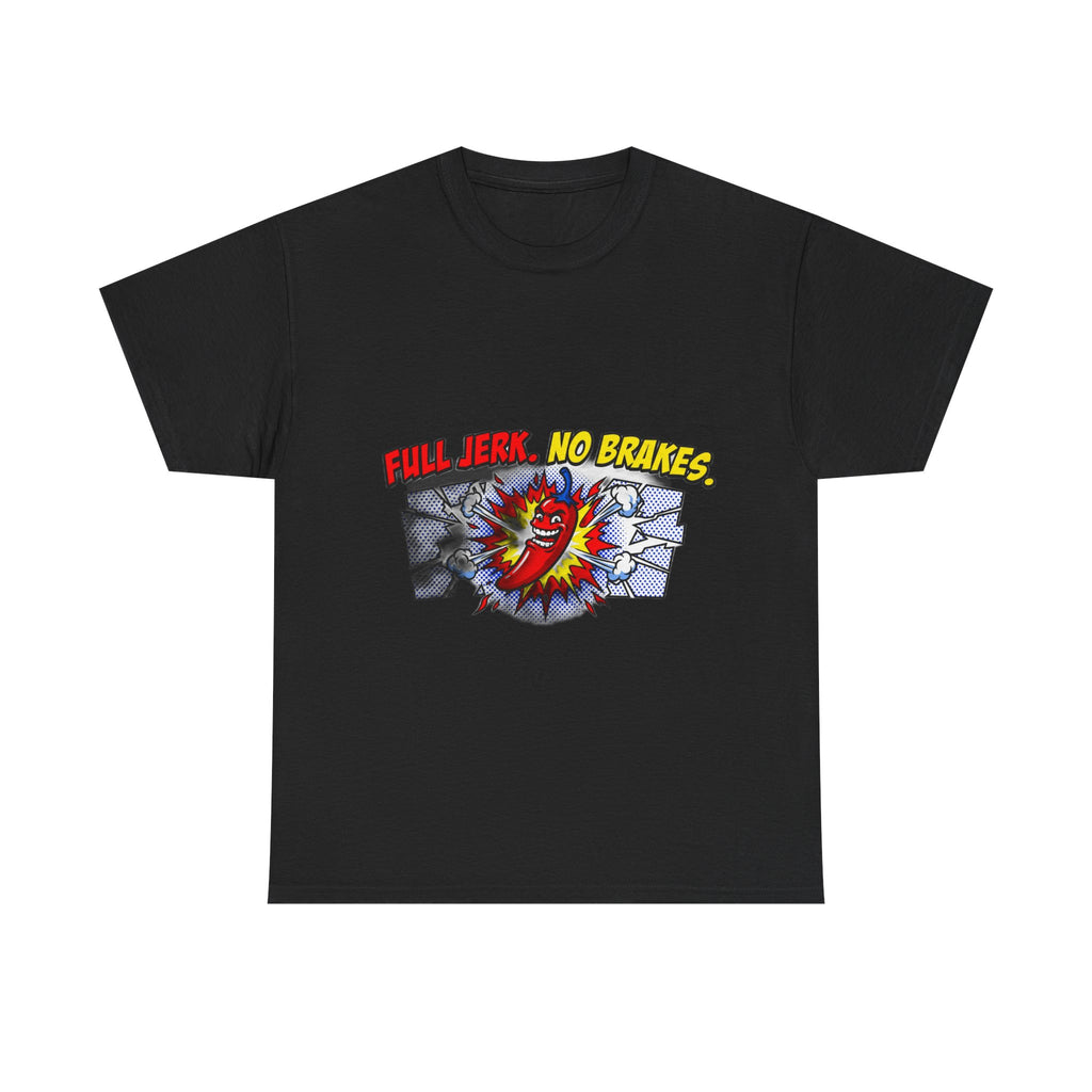 Unc's Table: Full Jerk No Brakes Comic Tee — T-Shirt