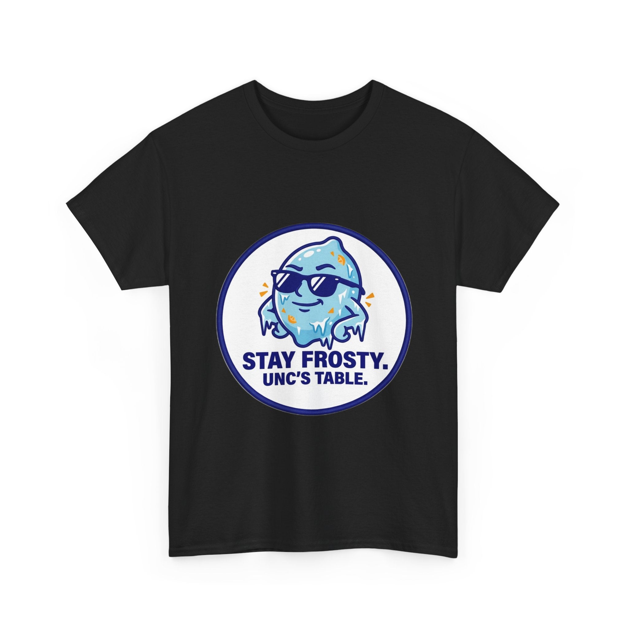 Unc's Table: Stay Frosty Lemon Patch Tee — T-Shirt