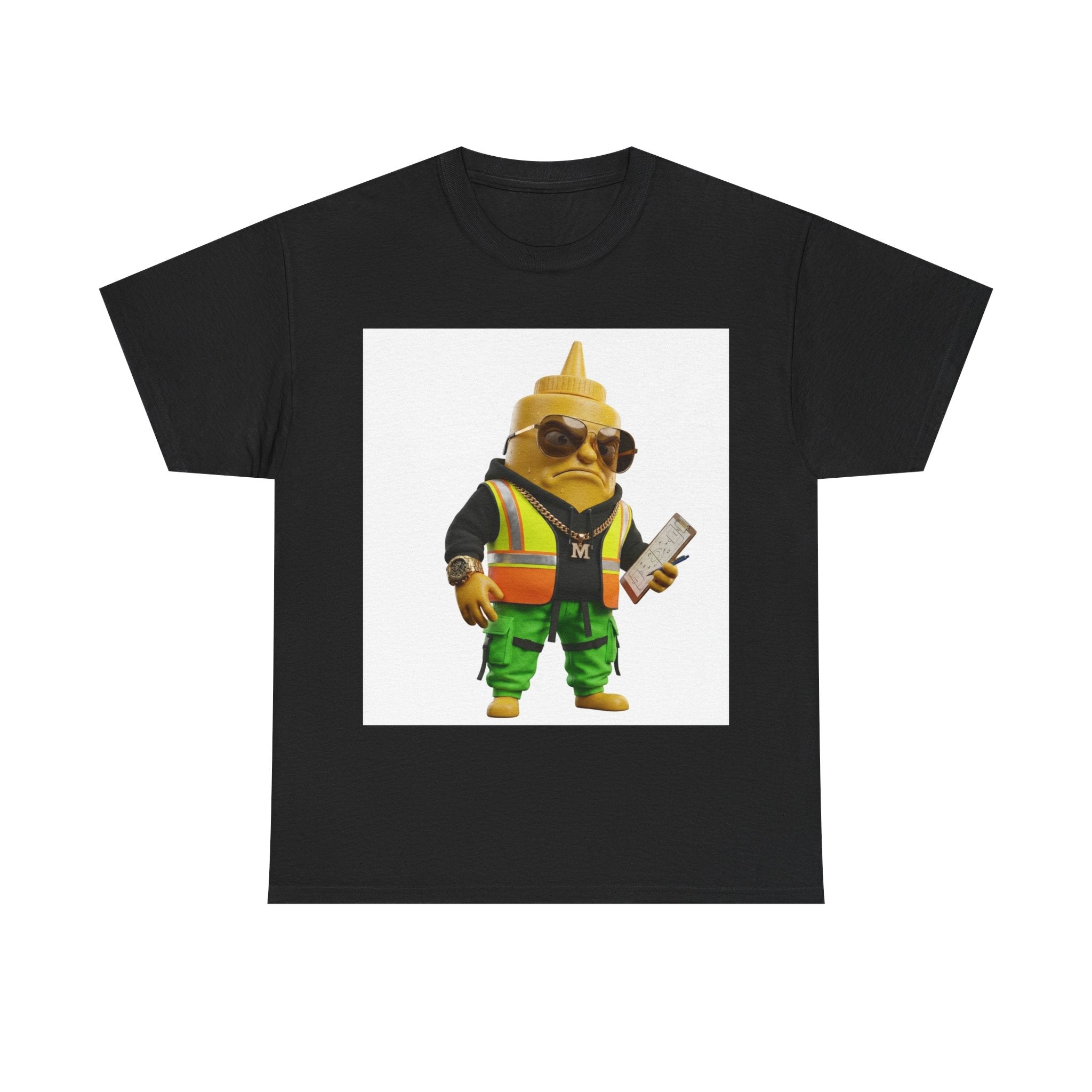 Unc's Table Muusttaarrdd Crew Huddle Vaporwave Tee — T-Shirt